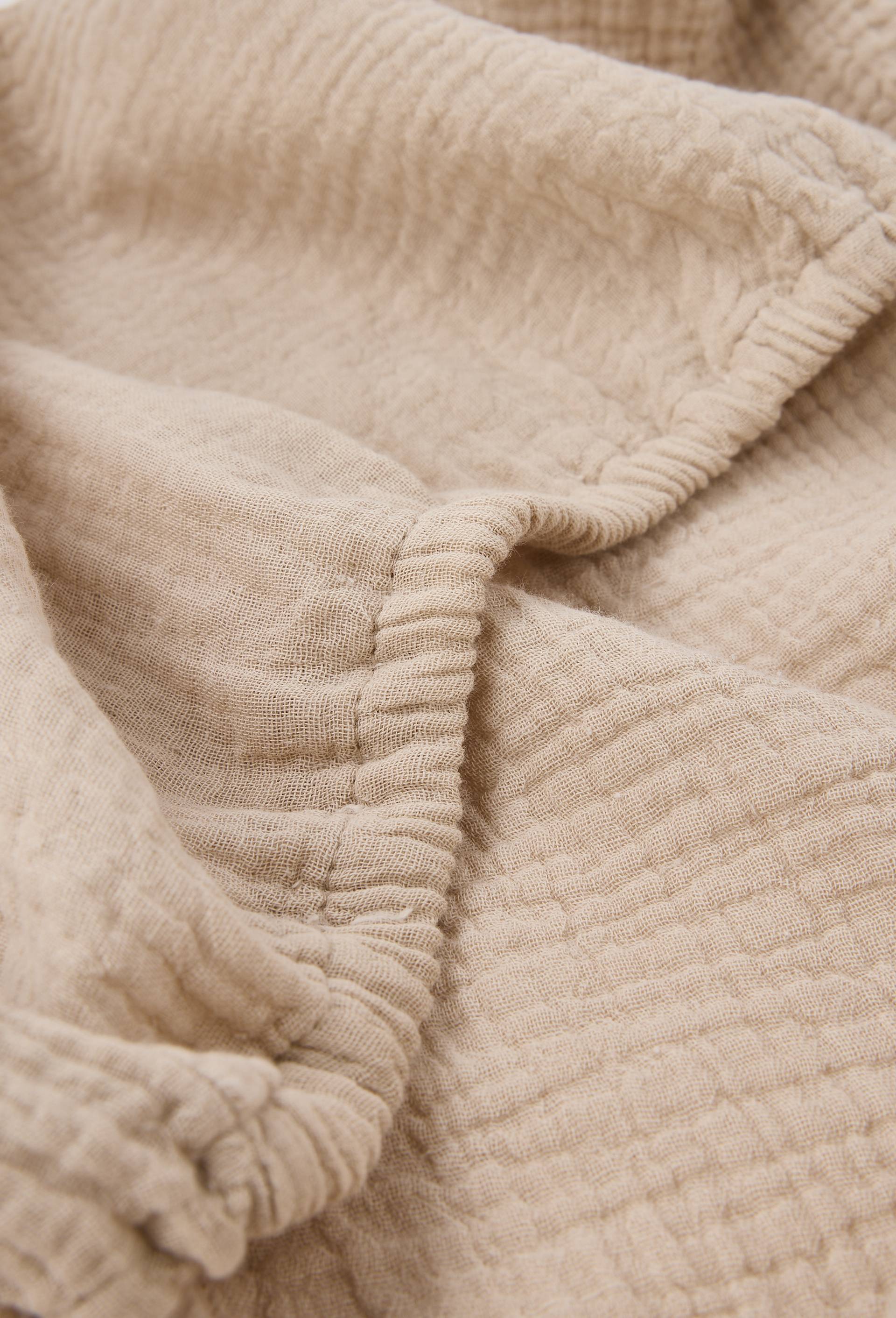 Drap housse uni, 160x200cm, 100% coton bio GOTS, Noir, large image number 1