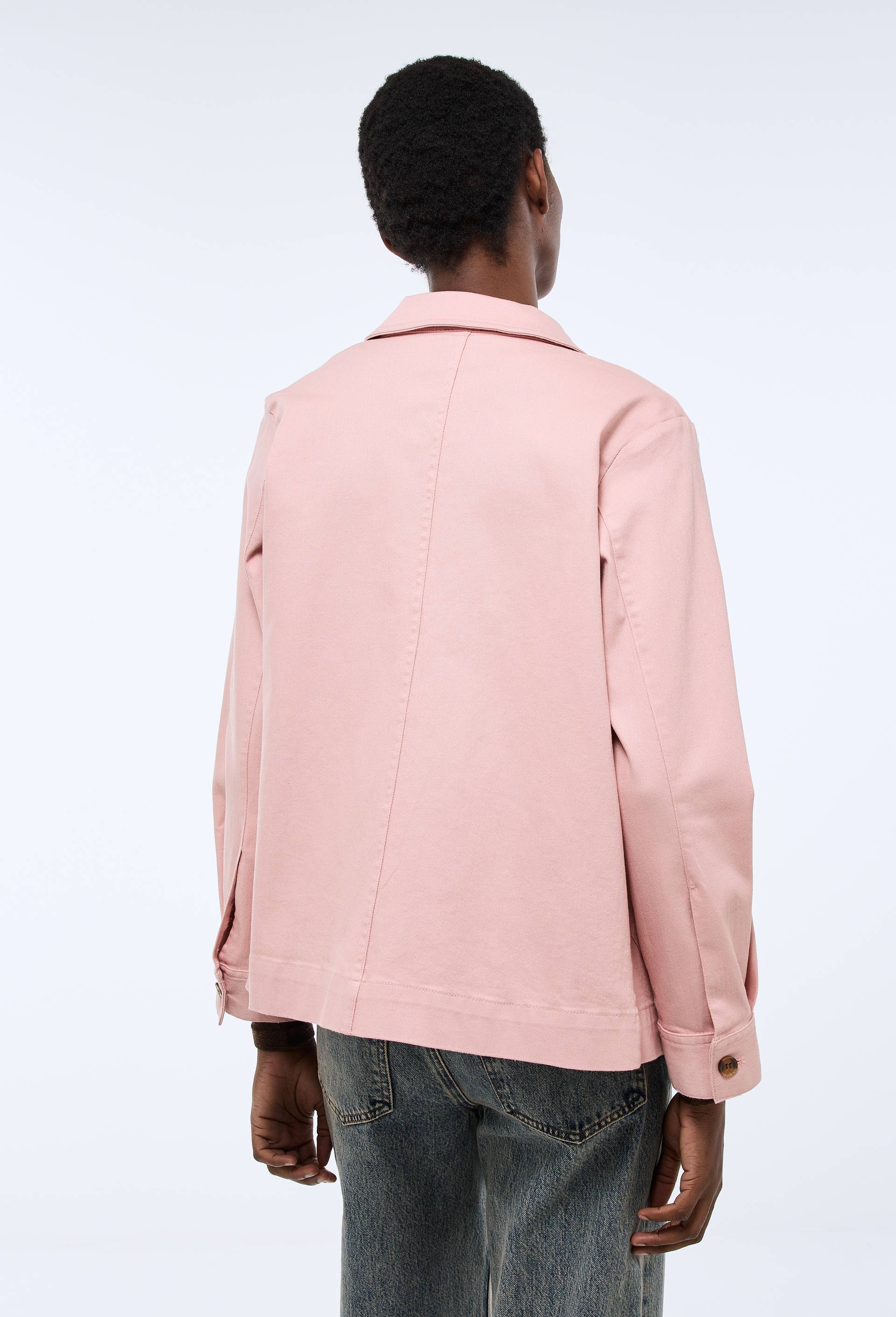 Veste courte contenant du coton, Rose clair, large image number 1.0