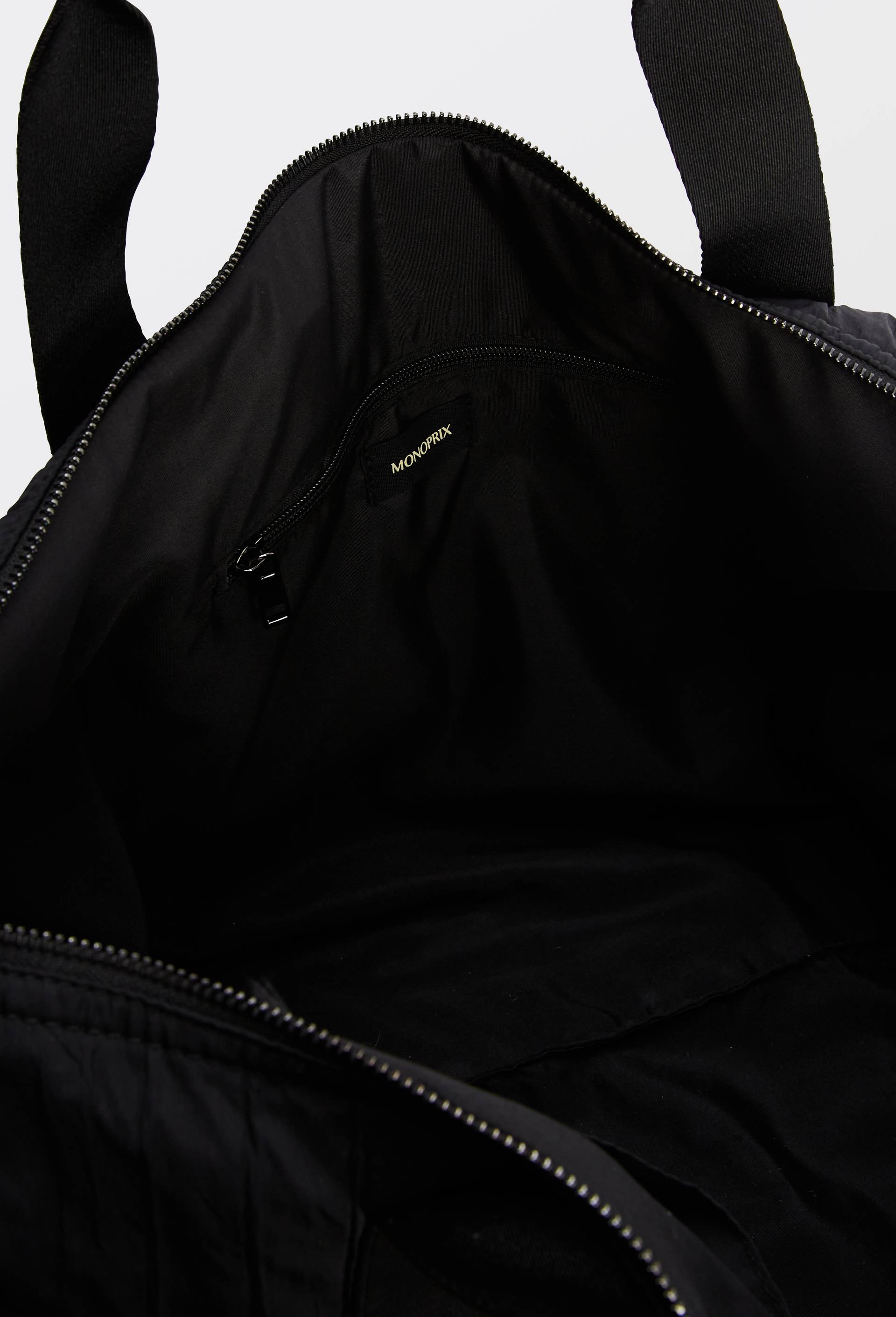 Sac 24H matelass&eacute;, Noir, large image number 2