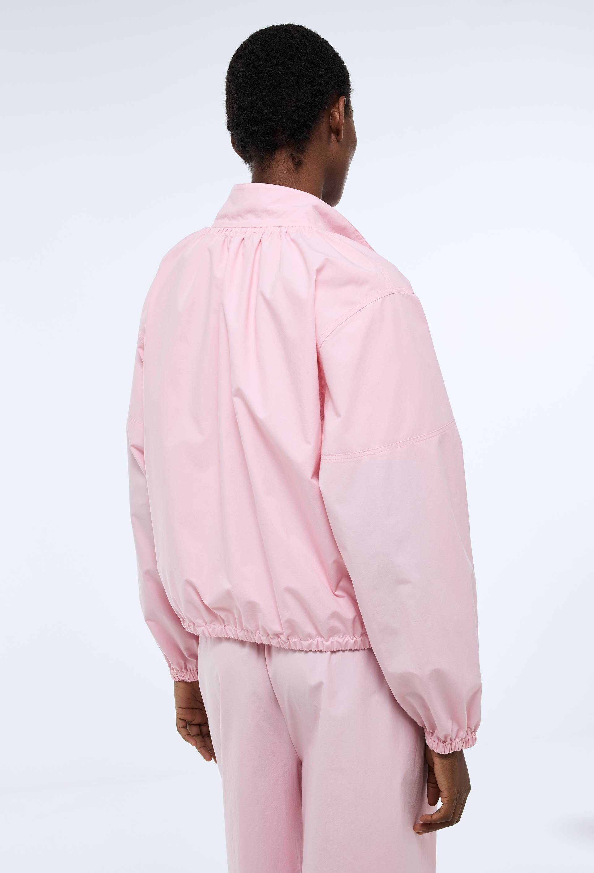 veste zipp&eacute; &agrave; cordon, Rose clair, large image number 4.0
