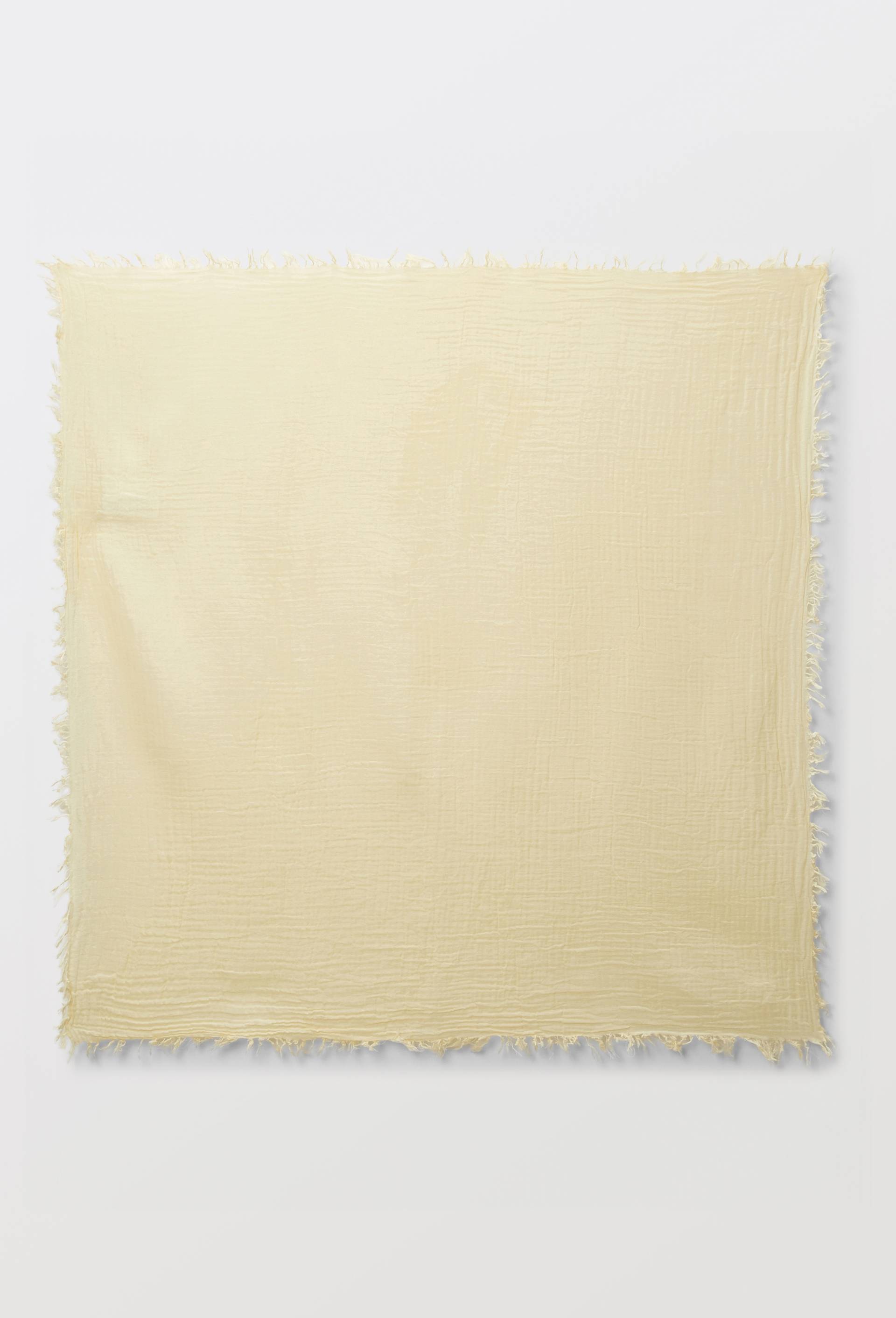 Foulard en gaze de coton, Jaune clair, large image number 0