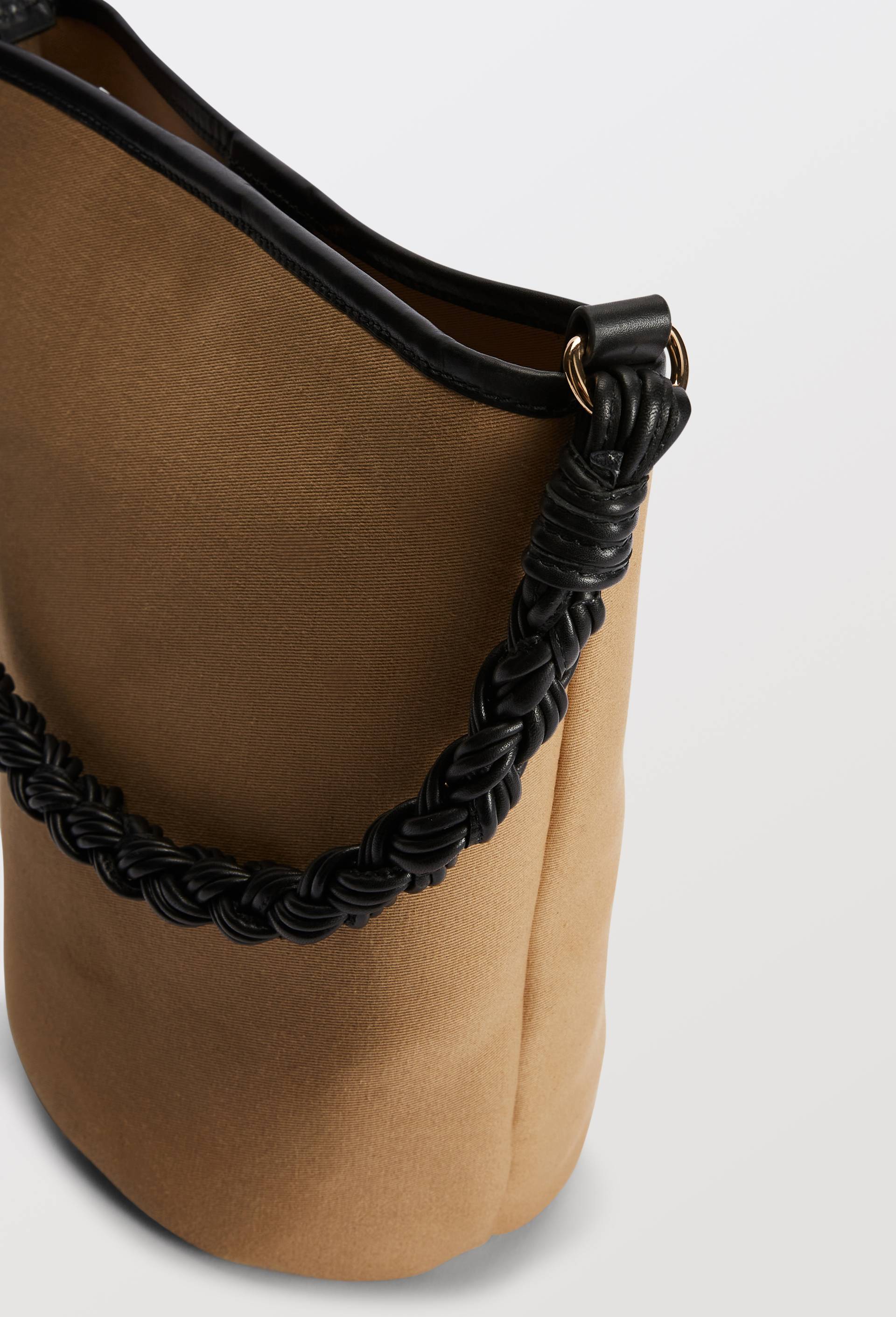Sac seau en toile, Beige, large image number 2.0