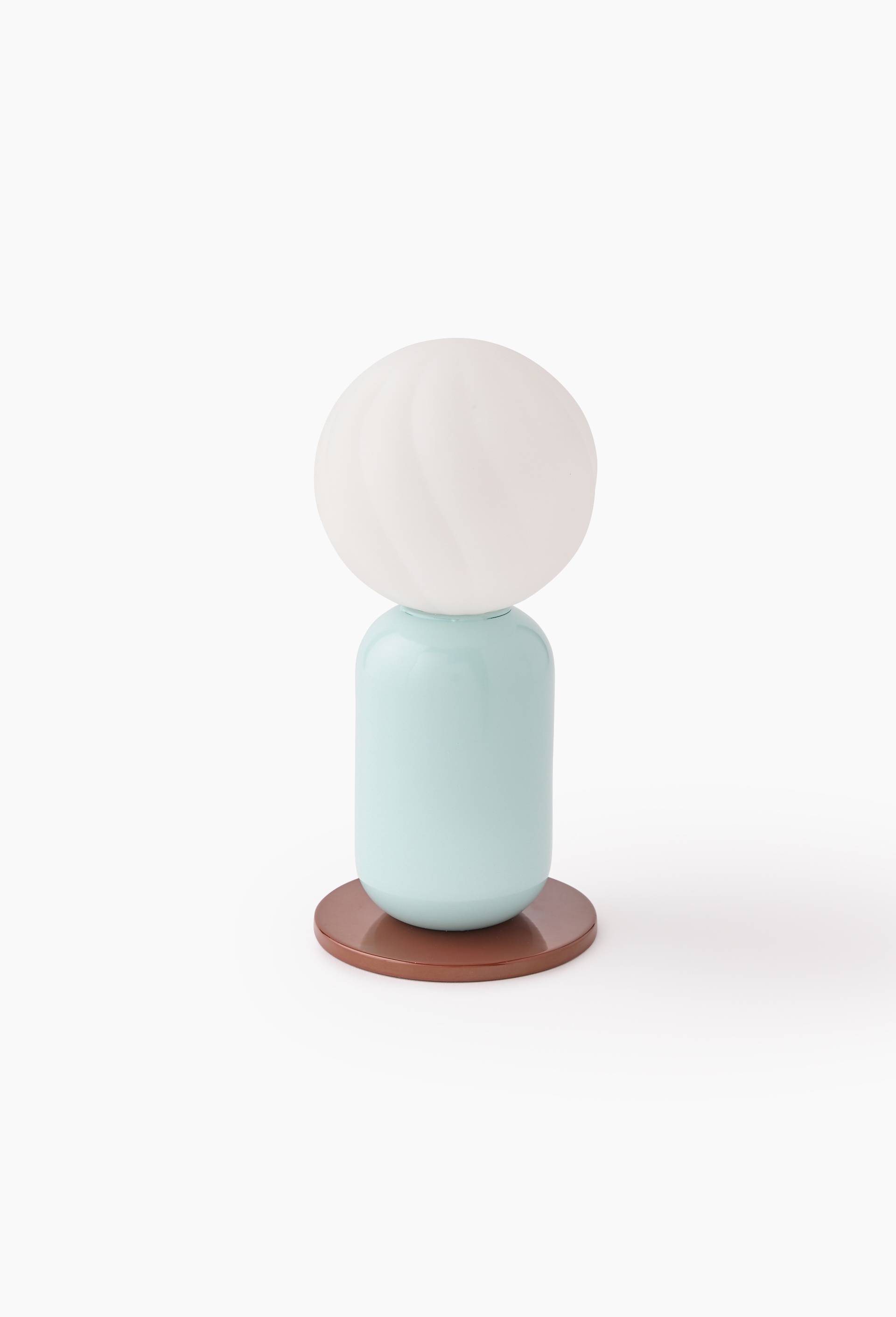 Lampe LED, 23 x 11 cm - MARGAUX KELLER X MONOPRIX, Bleu clair, large image number 0.0