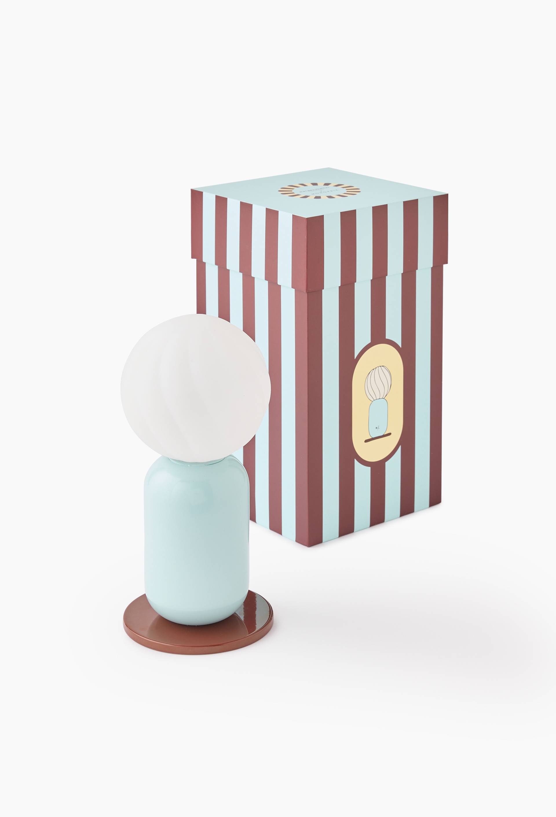 Lampe LED, 23 x 11 cm - MARGAUX KELLER X MONOPRIX, Bleu clair, large image number 2