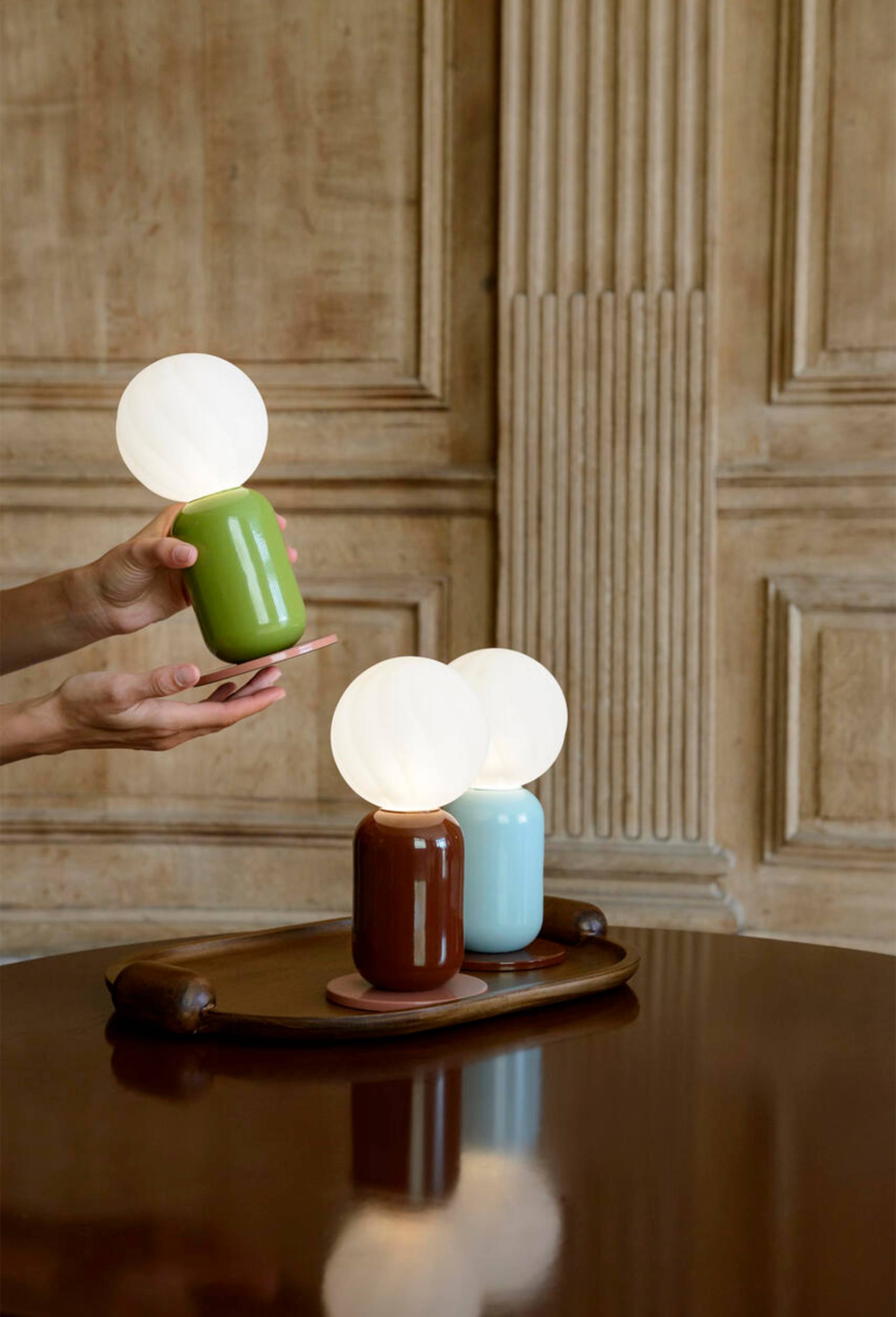 Lampe LED, 23 x 11 cm - MARGAUX KELLER X MONOPRIX, Rouge fonc&eacute;, large image number 4