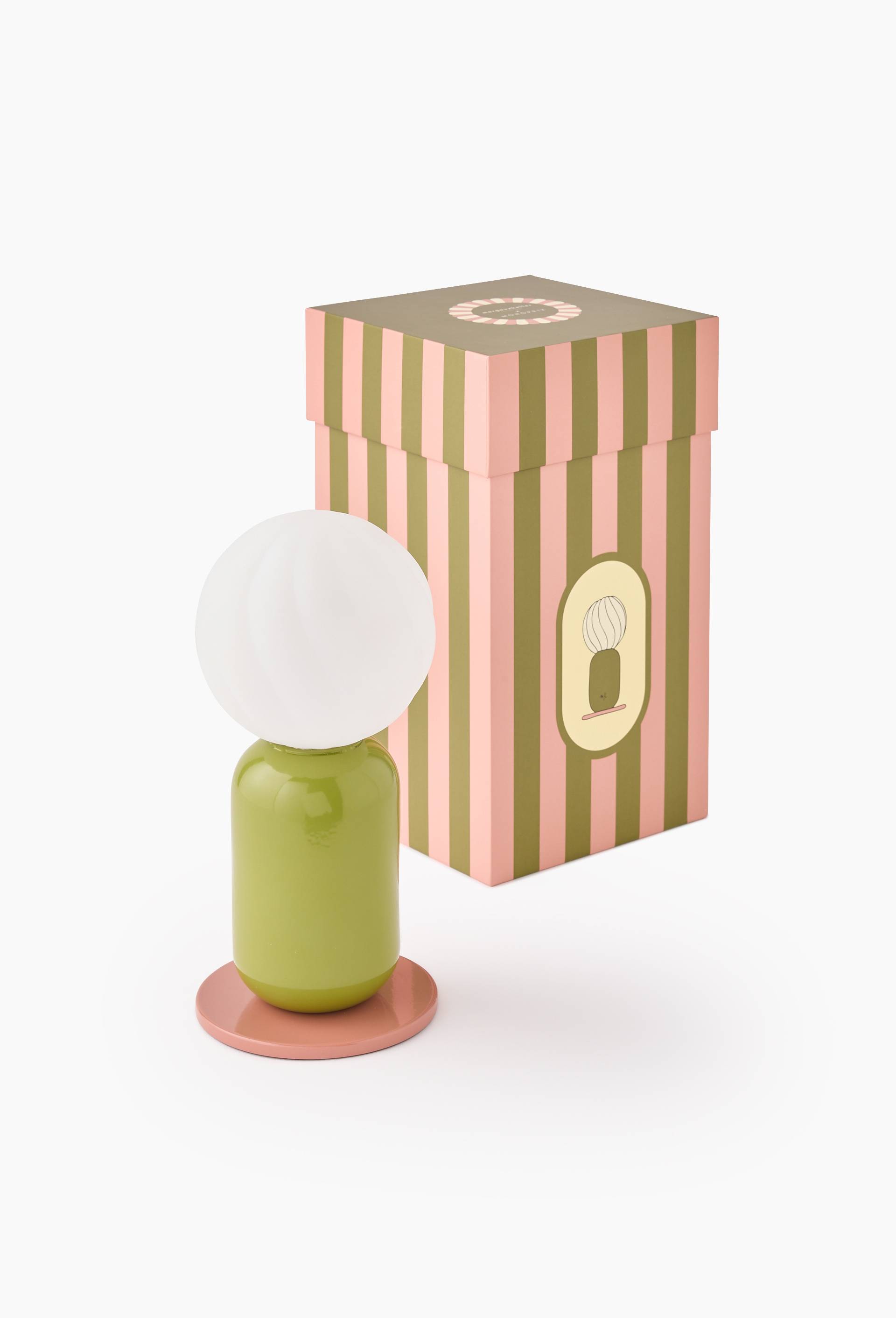 Lampe LED, 23 x 11 cm - MARGAUX KELLER X MONOPRIX, Vert fonc&eacute;, large image number 2