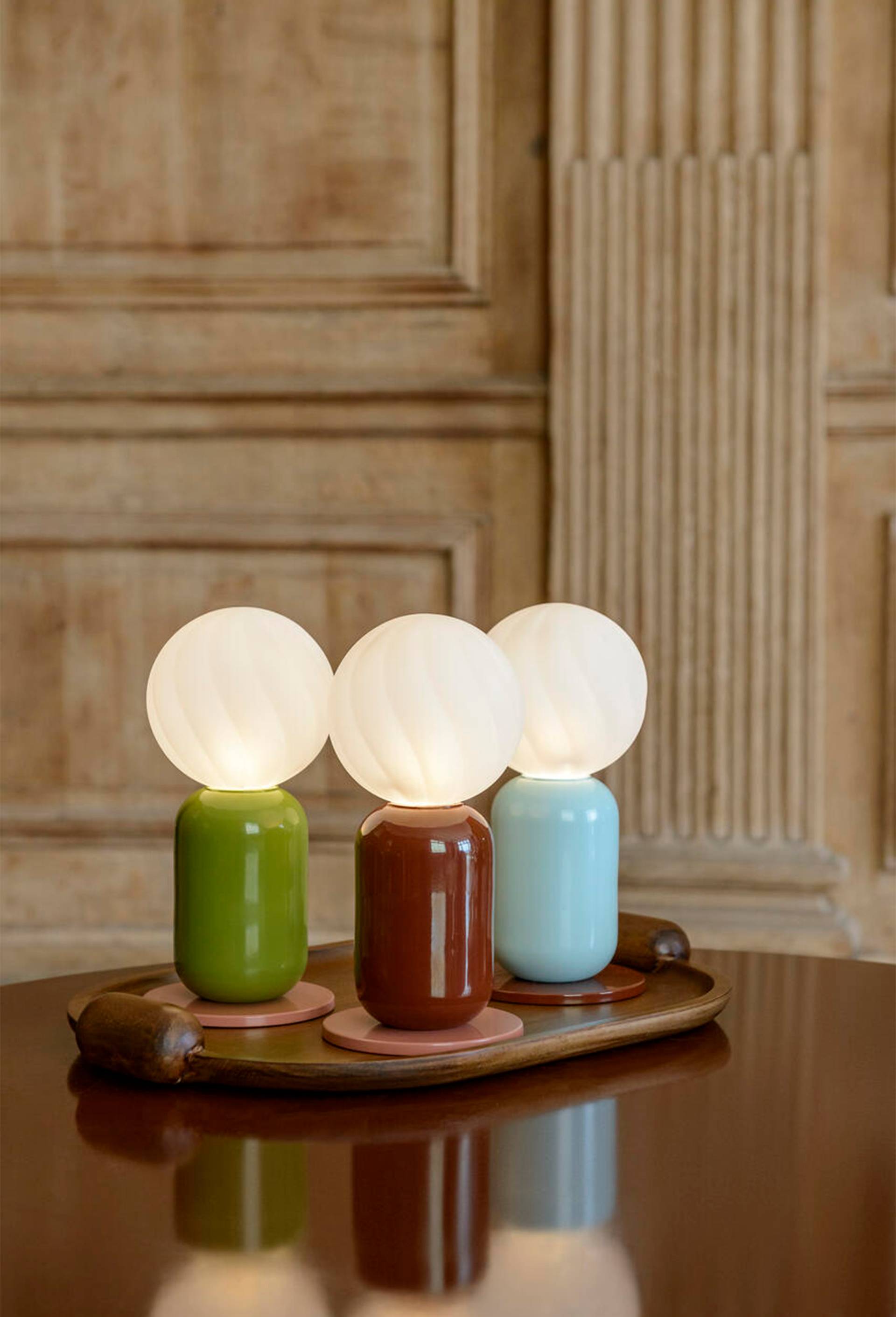 Lampe LED, 23 x 11 cm - MARGAUX KELLER X MONOPRIX, Vert fonc&eacute;, large image number 4