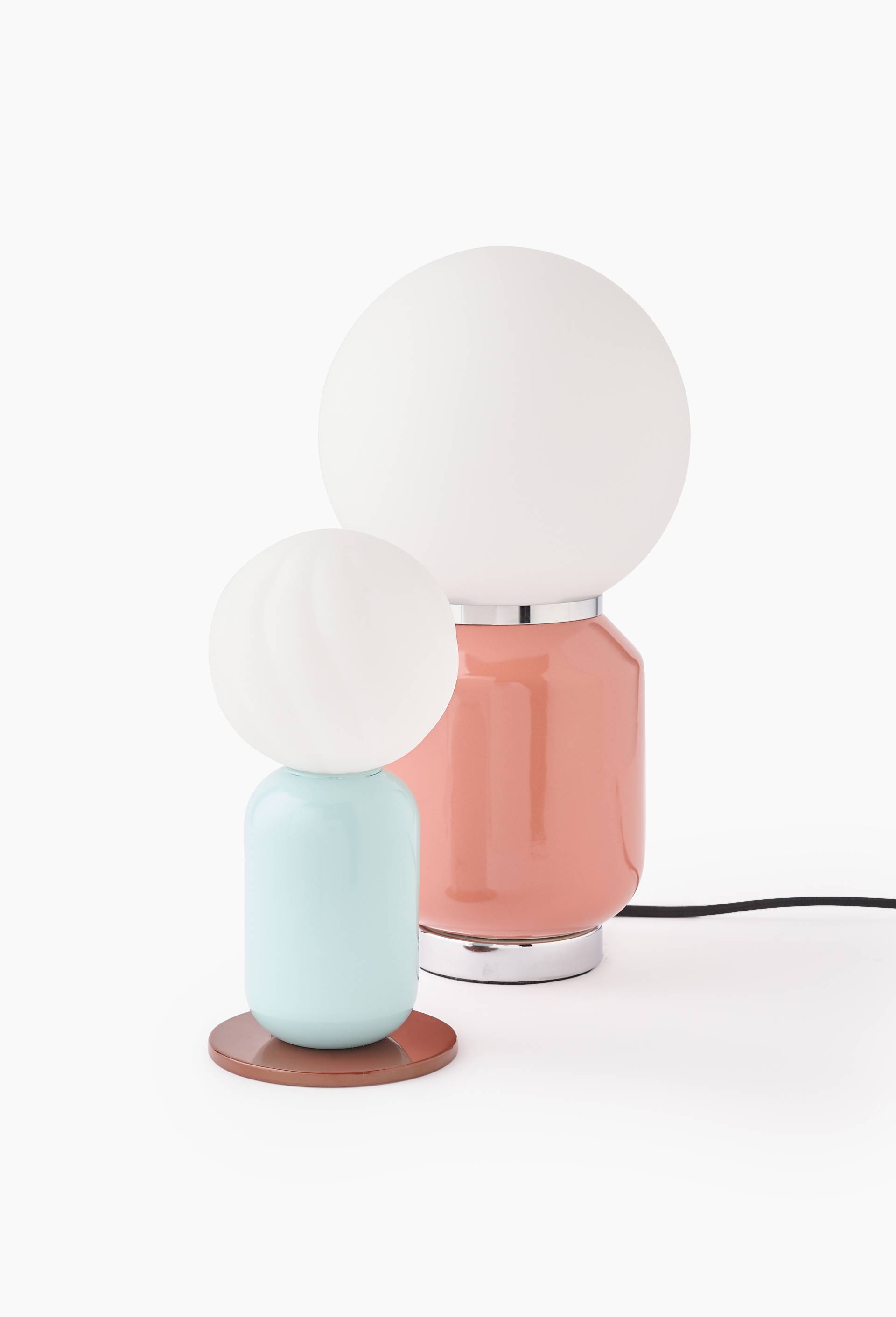 Lampe, 35 x 18 cm  - MARGAUX KELLER X MONOPRIX, Rose clair, large image number 2.0