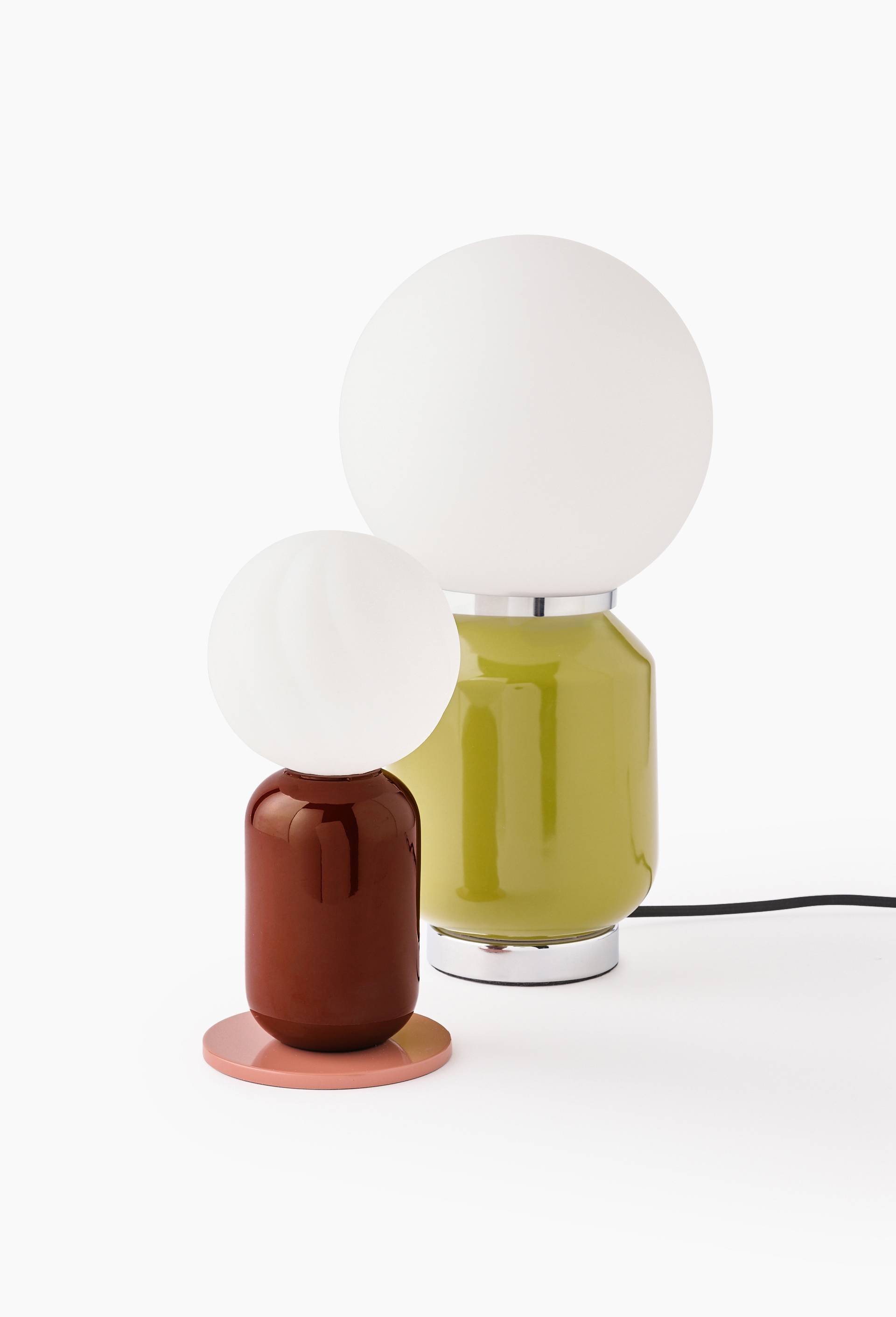 Lampe, 35 x 18 cm  - MARGAUX KELLER X MONOPRIX, Vert fonc&eacute;, large image number 2