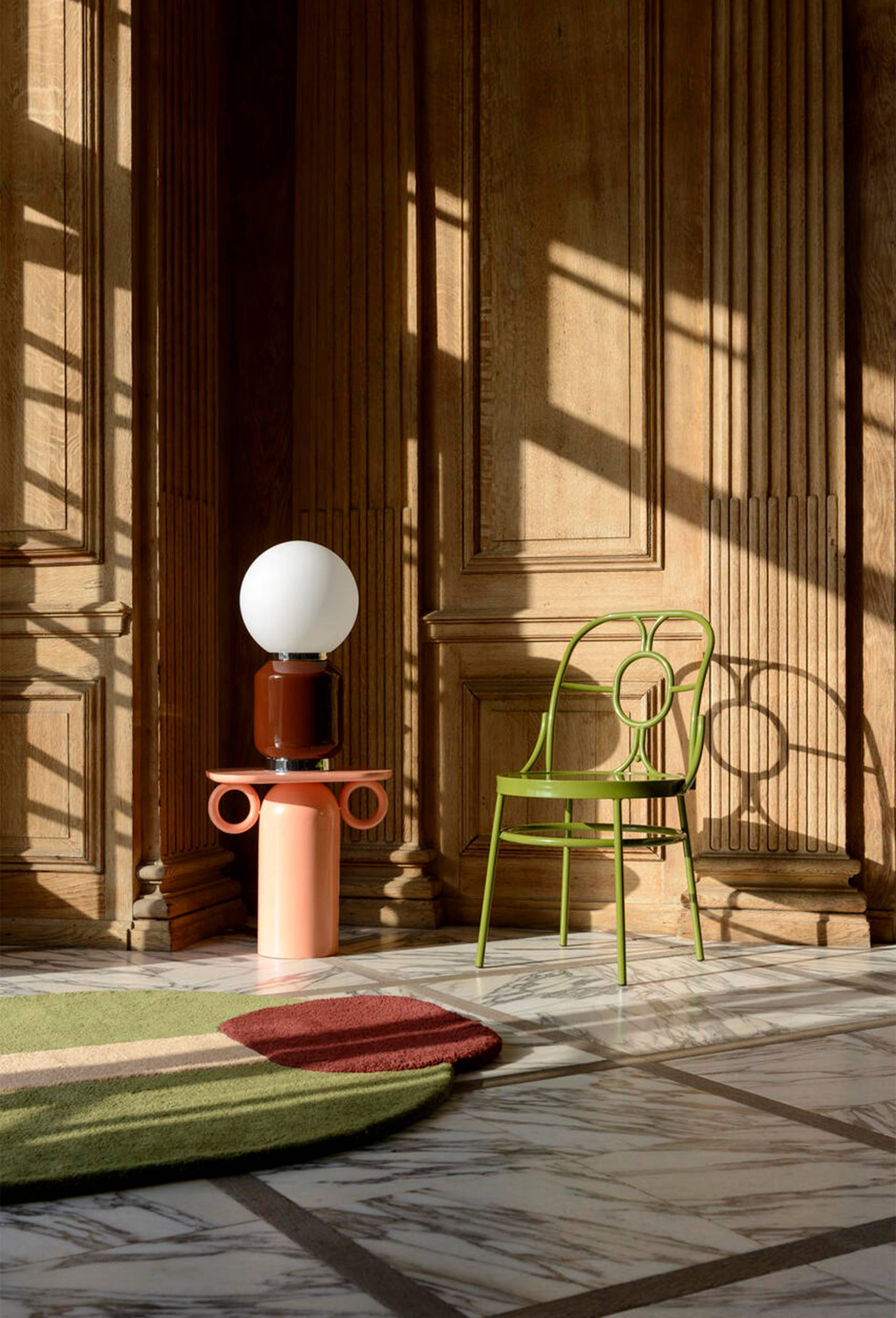 Lampe, 59 x 30 cm - MARGAUX KELLER X MONOPRIX, Rouge fonc&eacute;, large image number 3.0