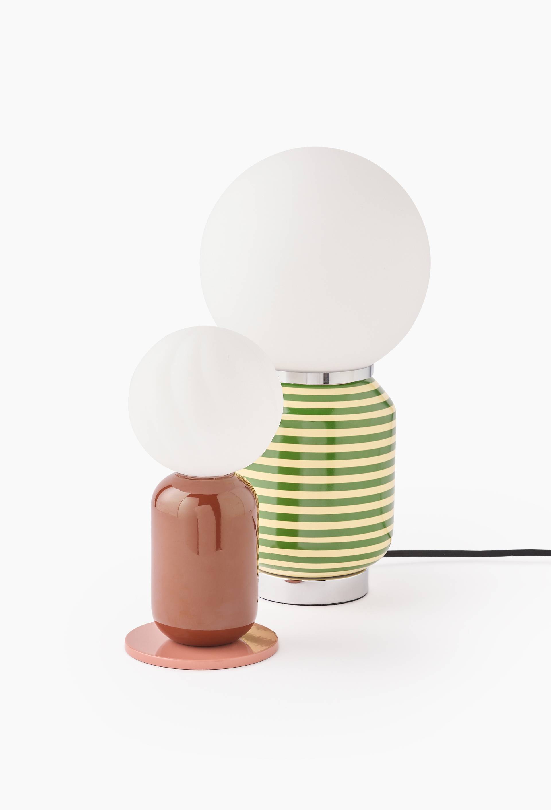 Lampe ray&eacute;e, 35 x 18 cm - MARGAUX KELLER X MONOPRIX, Multicolore, large image number 2