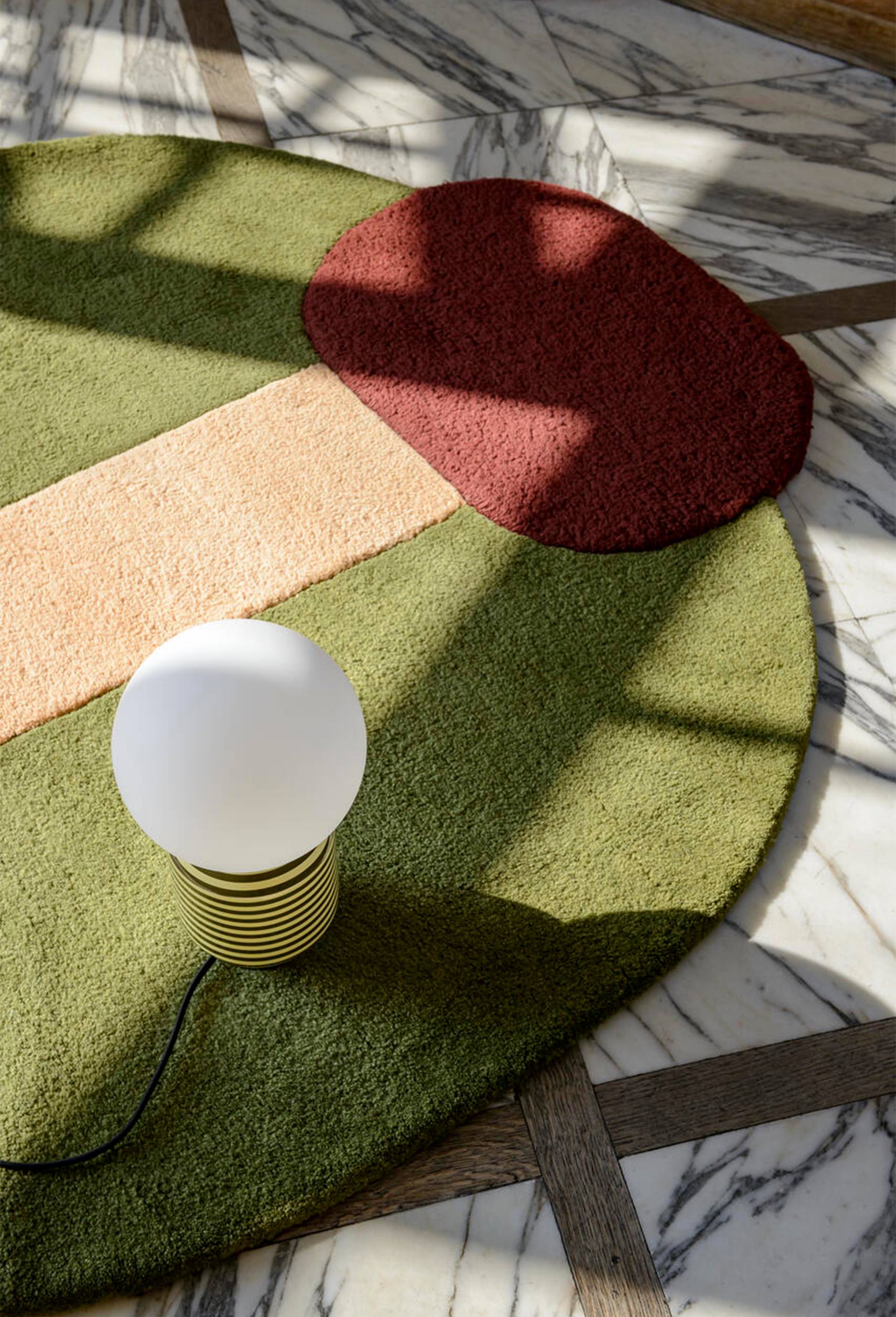Lampe ray&eacute;e, 35 x 18 cm - MARGAUX KELLER X MONOPRIX, Multicolore, large image number 4.0