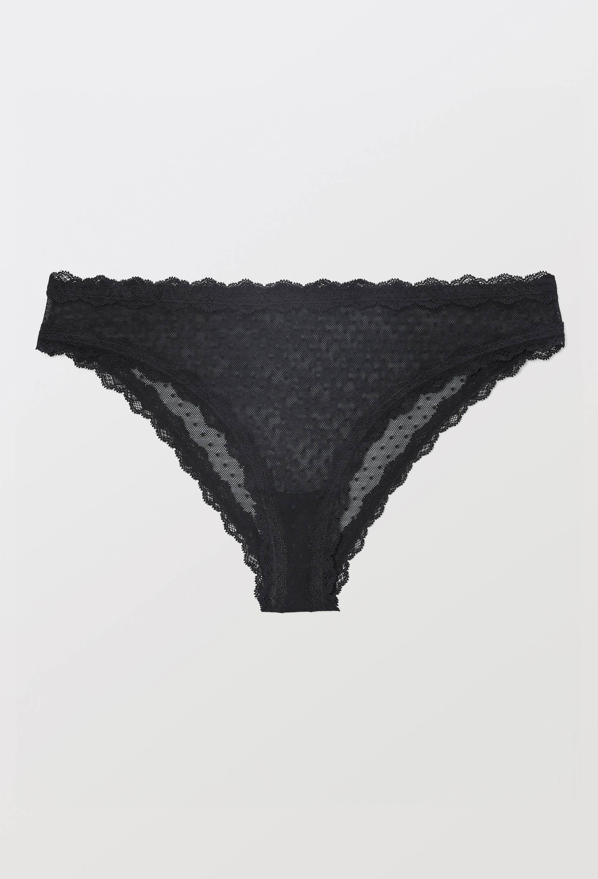 Brief en tulle PASSIONATA, Noir, swatch image