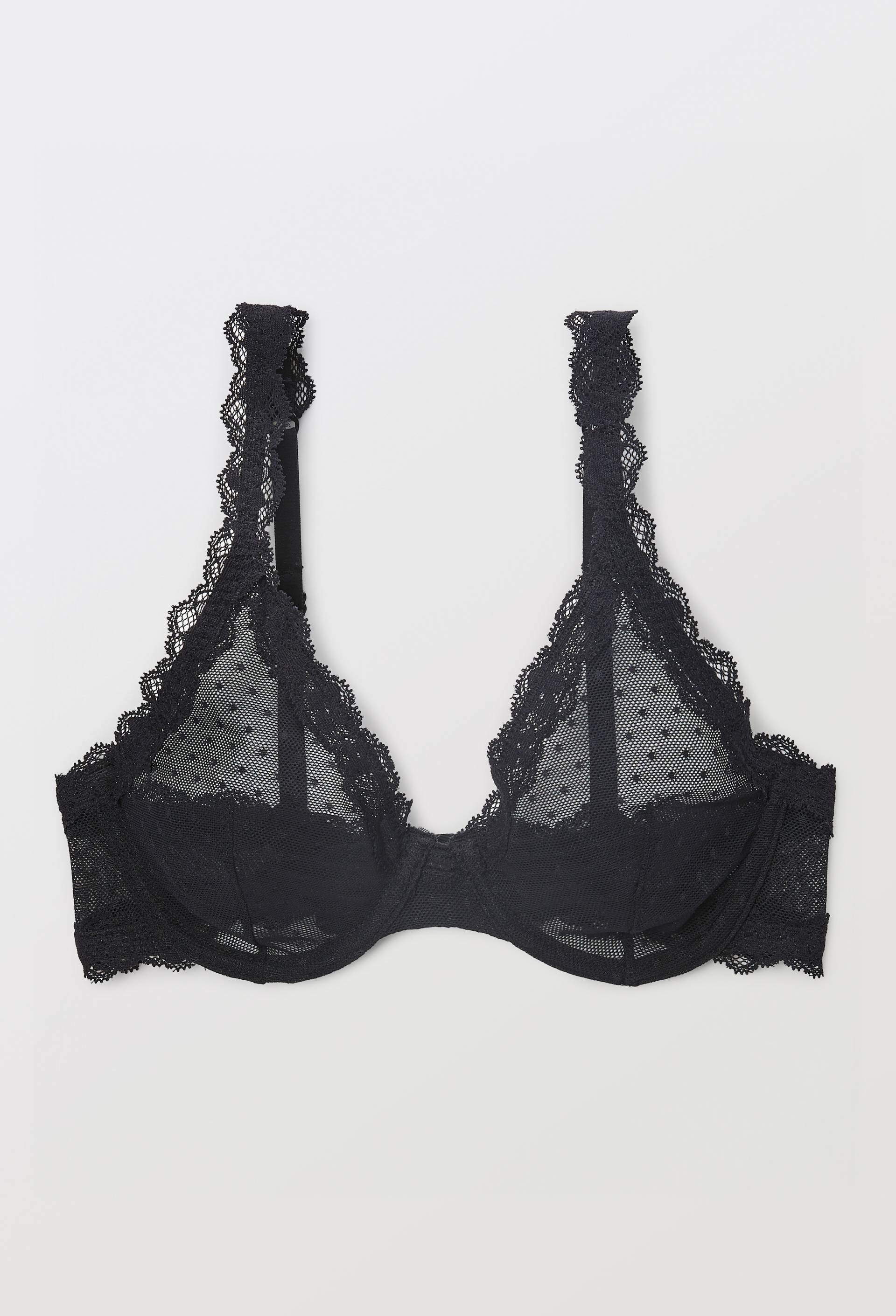Soutien-gorge full cup avec armature en tulle PASSIONATA, Noir, large image number 0