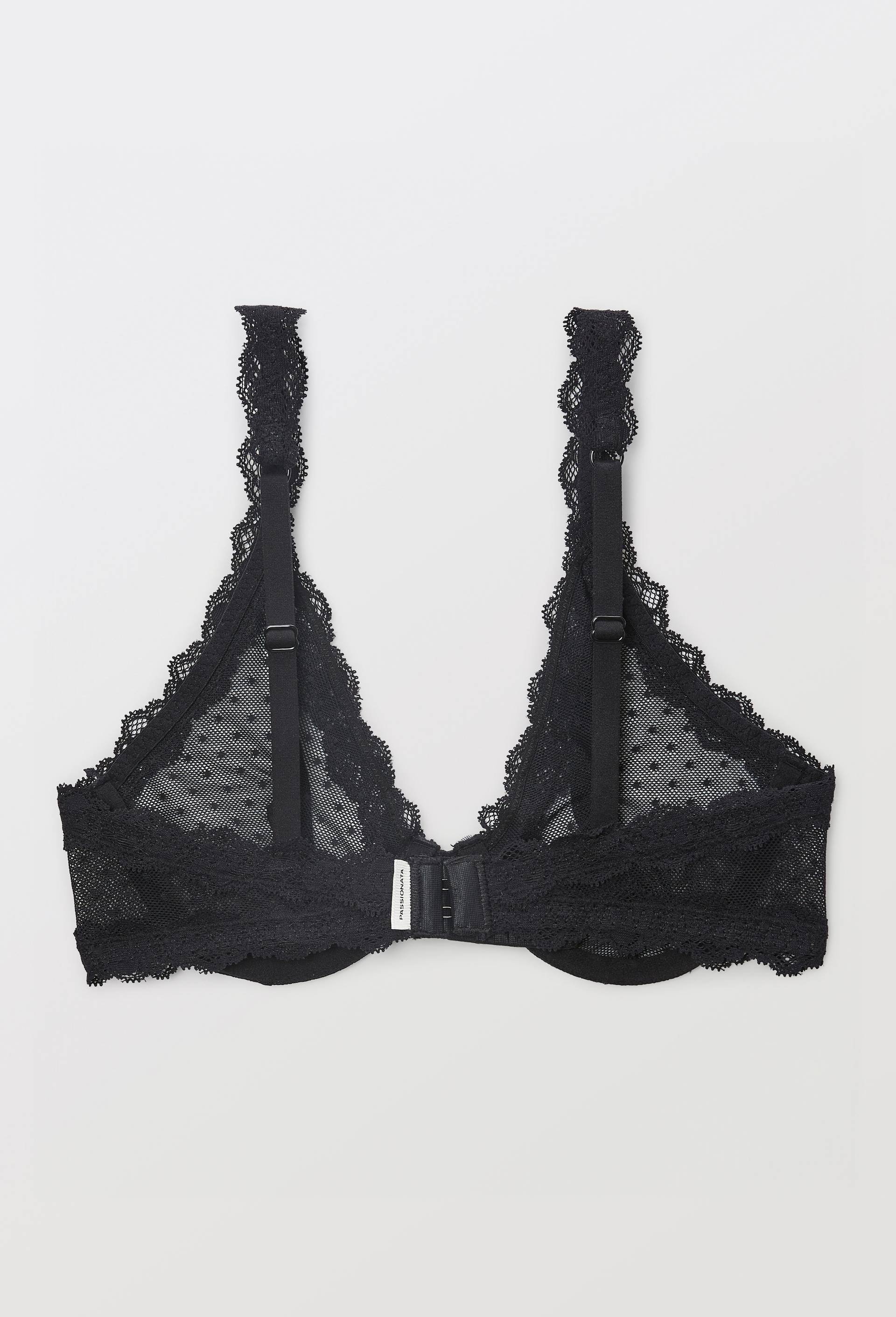 Soutien-gorge full cup avec armature en tulle PASSIONATA, Noir, large image number 1.0