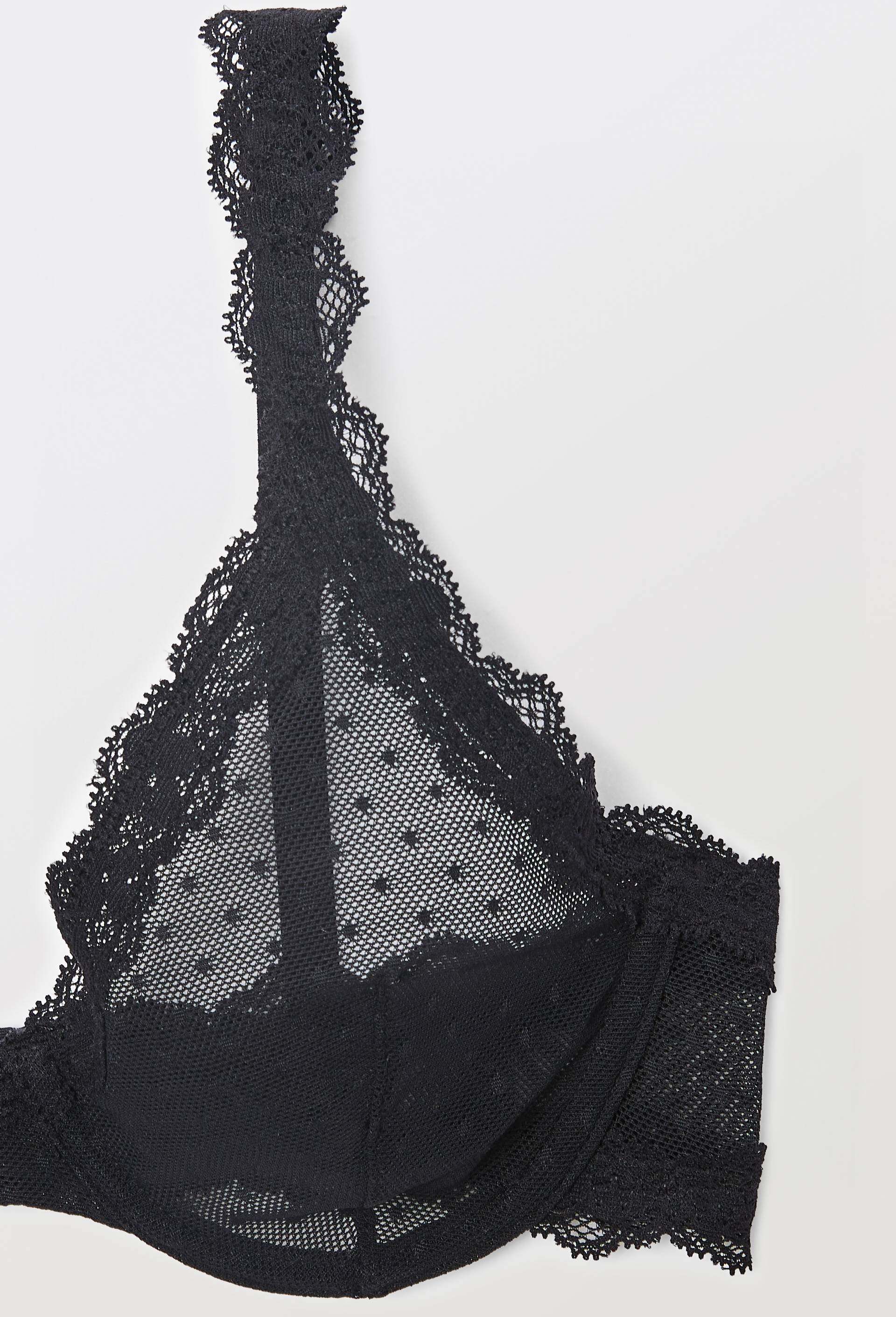 Soutien-gorge full cup avec armature en tulle PASSIONATA, Noir, large image number 2.0
