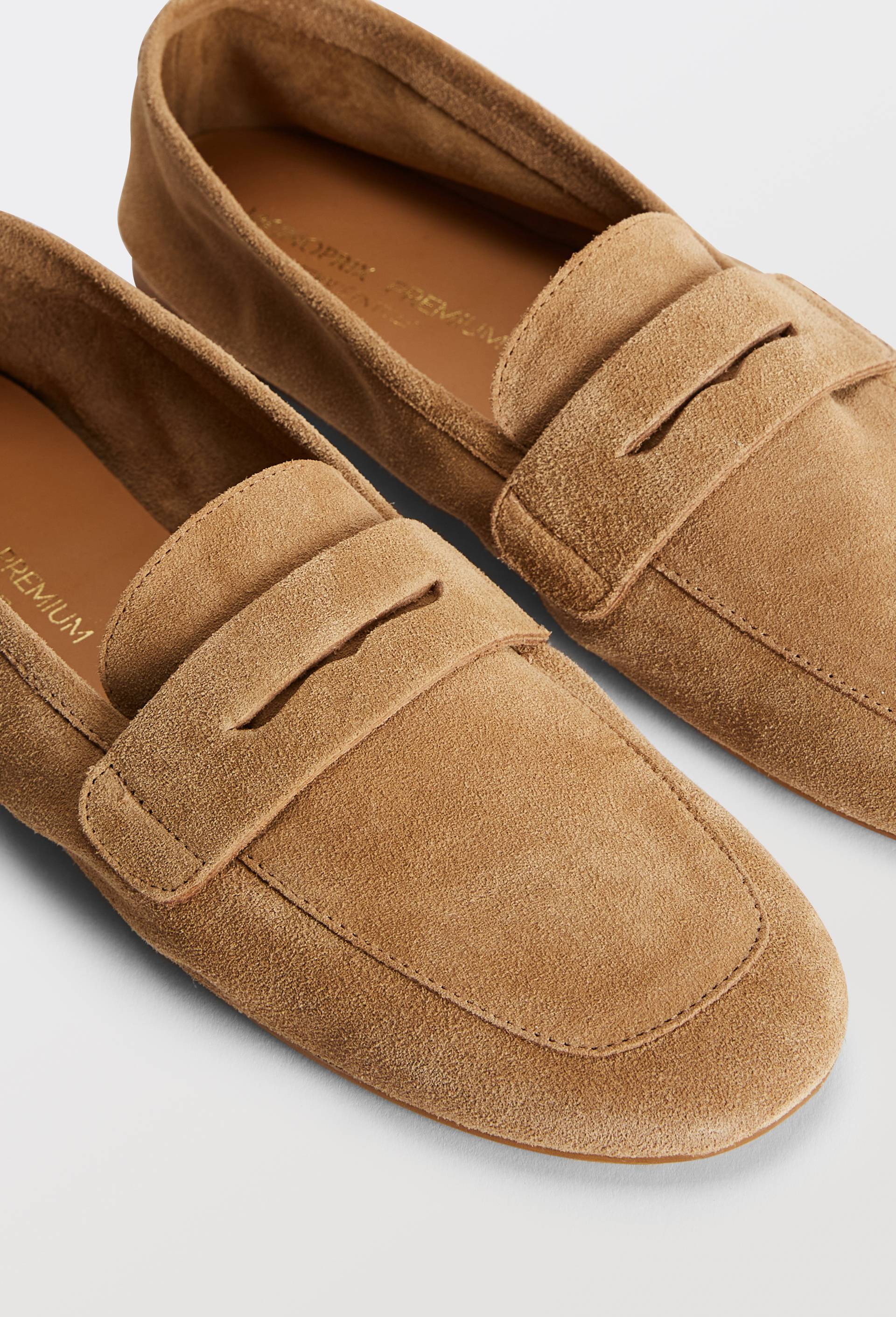 Mocassins en cuir, Beige, large image number 2