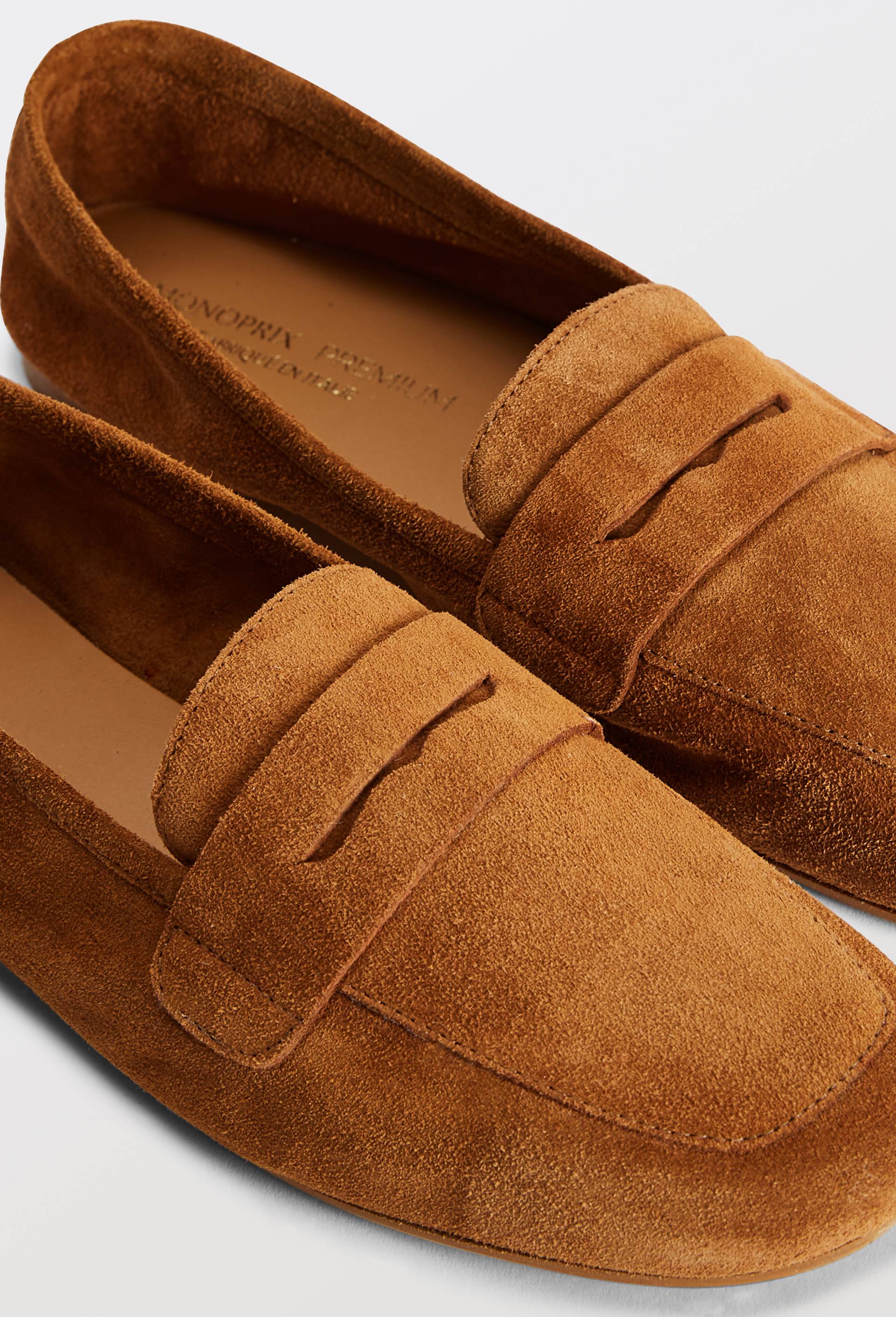 Mocassins en cuir, Brun, large image number 2.0