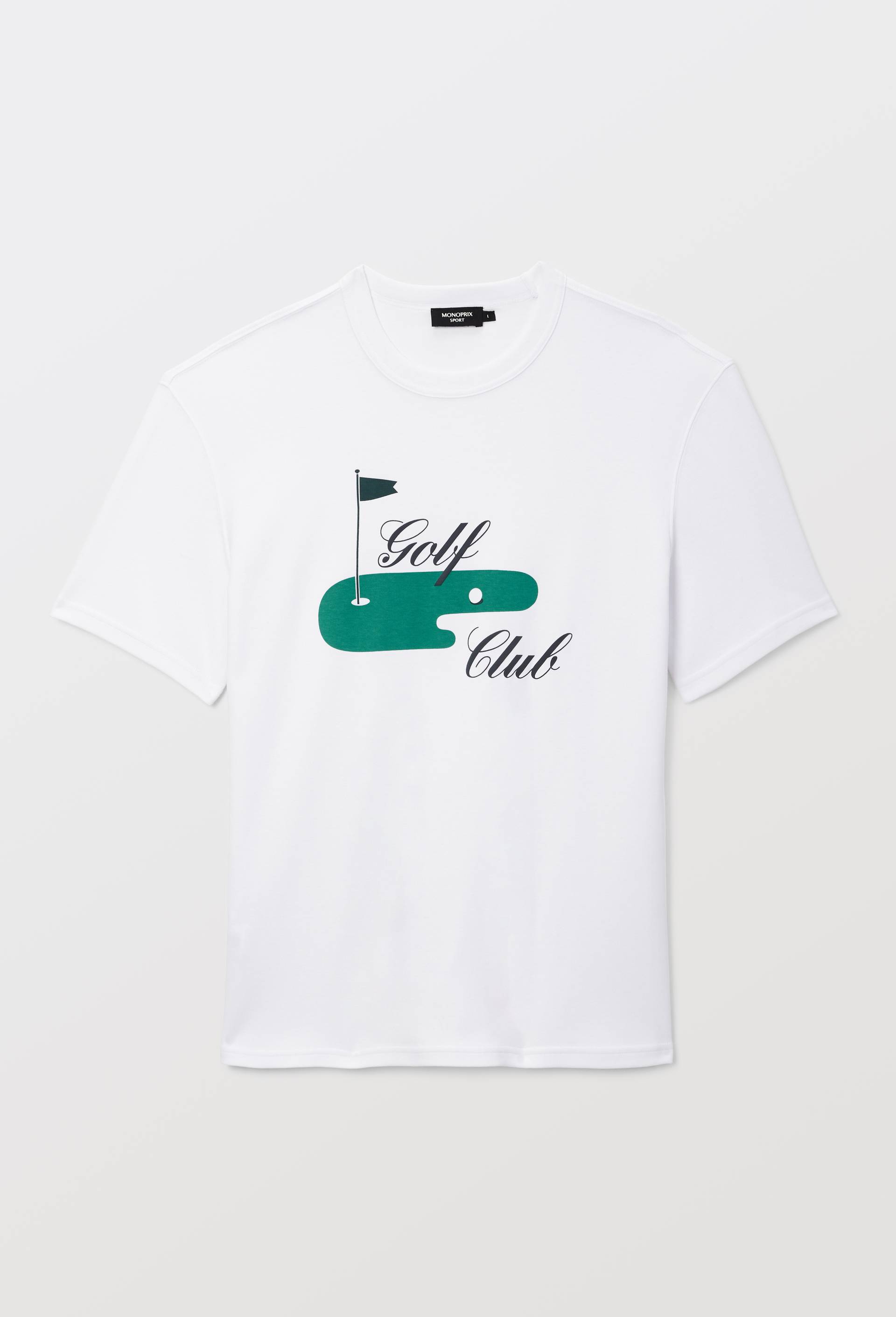 T-shirt manches courtes en coton BIO GOTS, Blanc, large image number 2