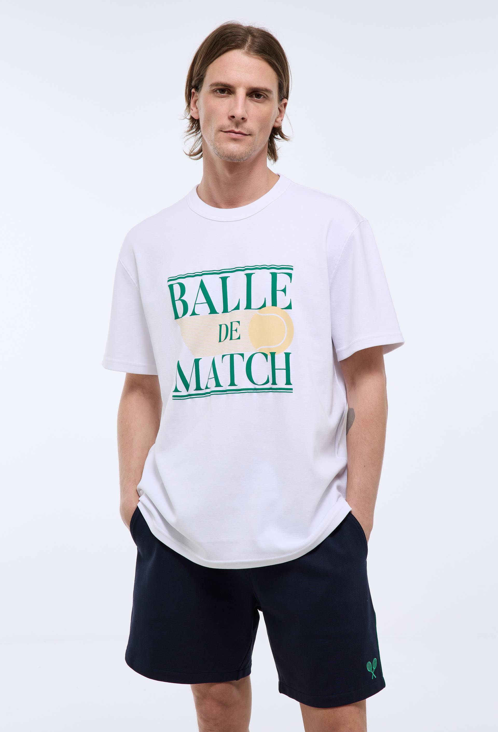 T-shirt manches courtes en coton BIO GOTS, Blanc, large image number 0