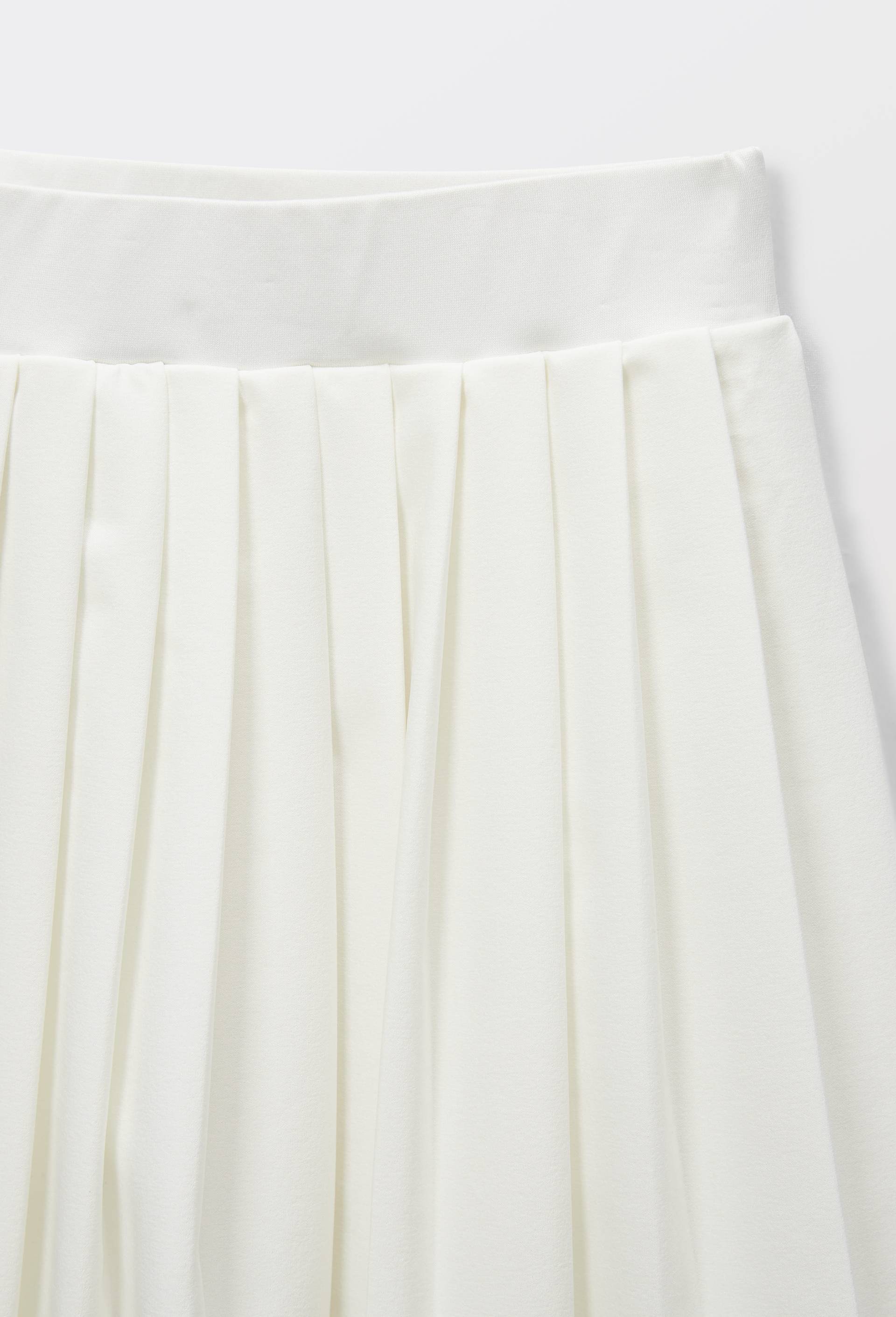 Jupe pliss&eacute;e, Blanc, large image number 3