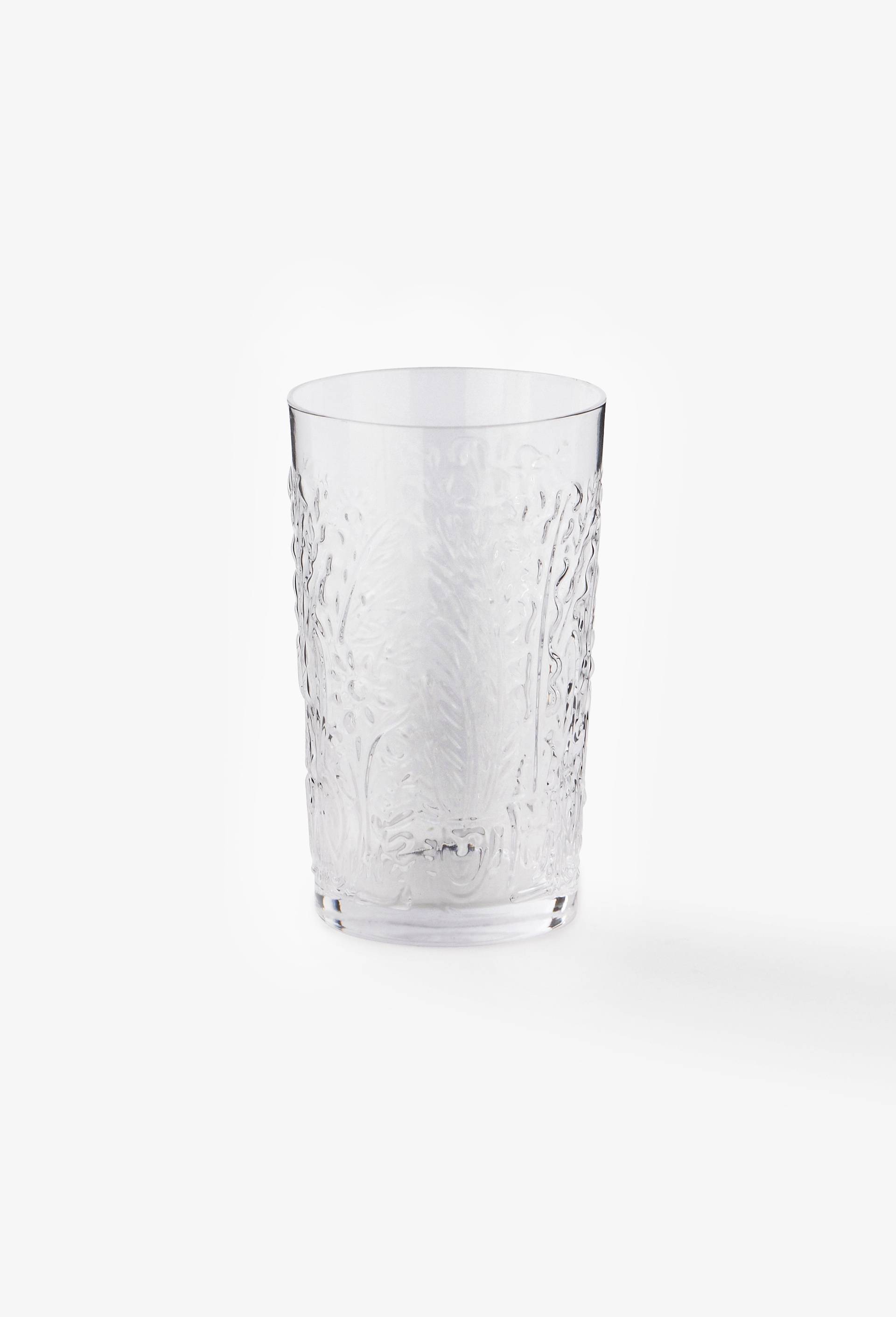 Verre &agrave; eau, 13x7.5cm - BD GRAFT x MONOPRIX, Transparent, large image number 0.0