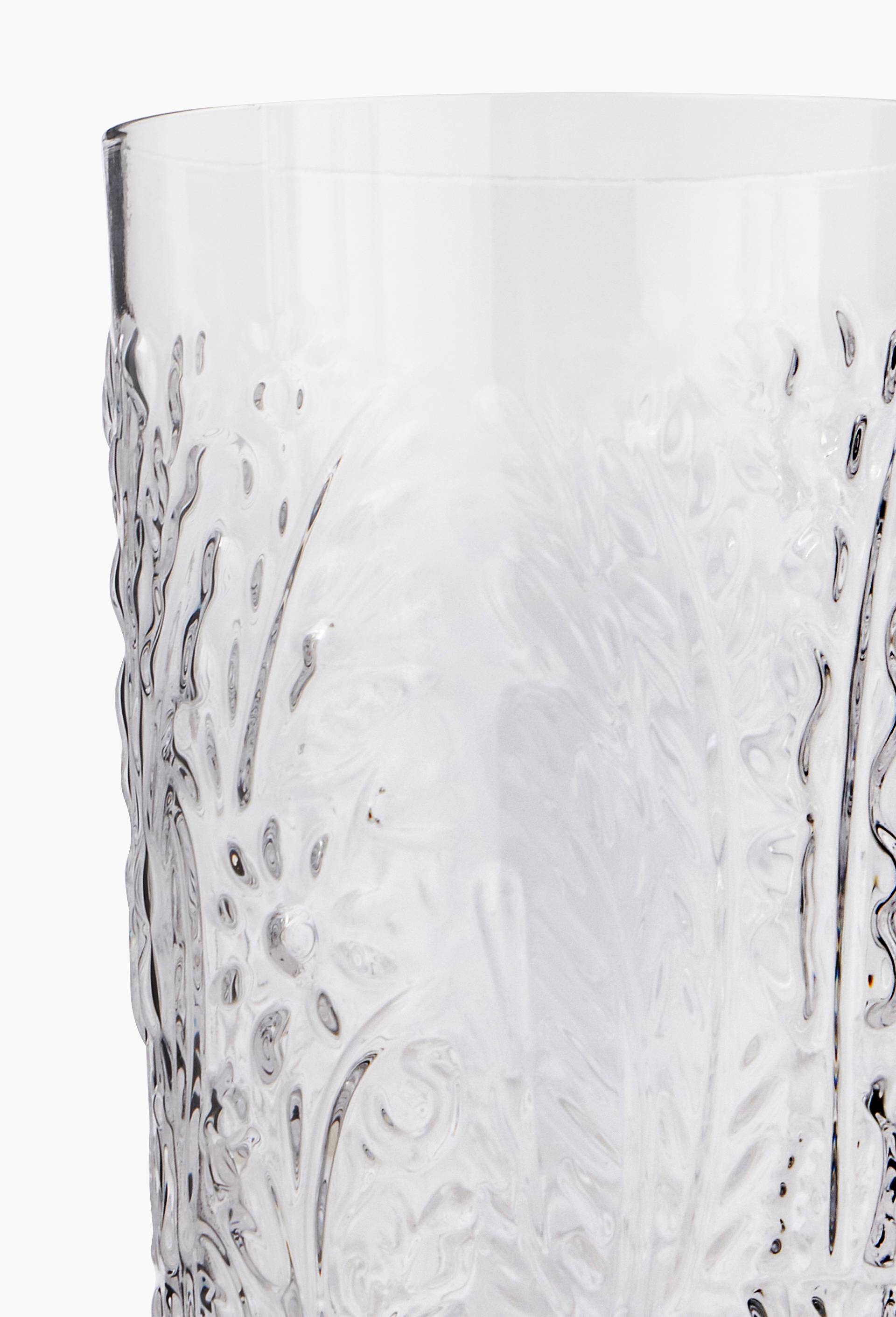 Verre &agrave; eau, 13x7.5cm - BD GRAFT x MONOPRIX, Transparent, large image number 1