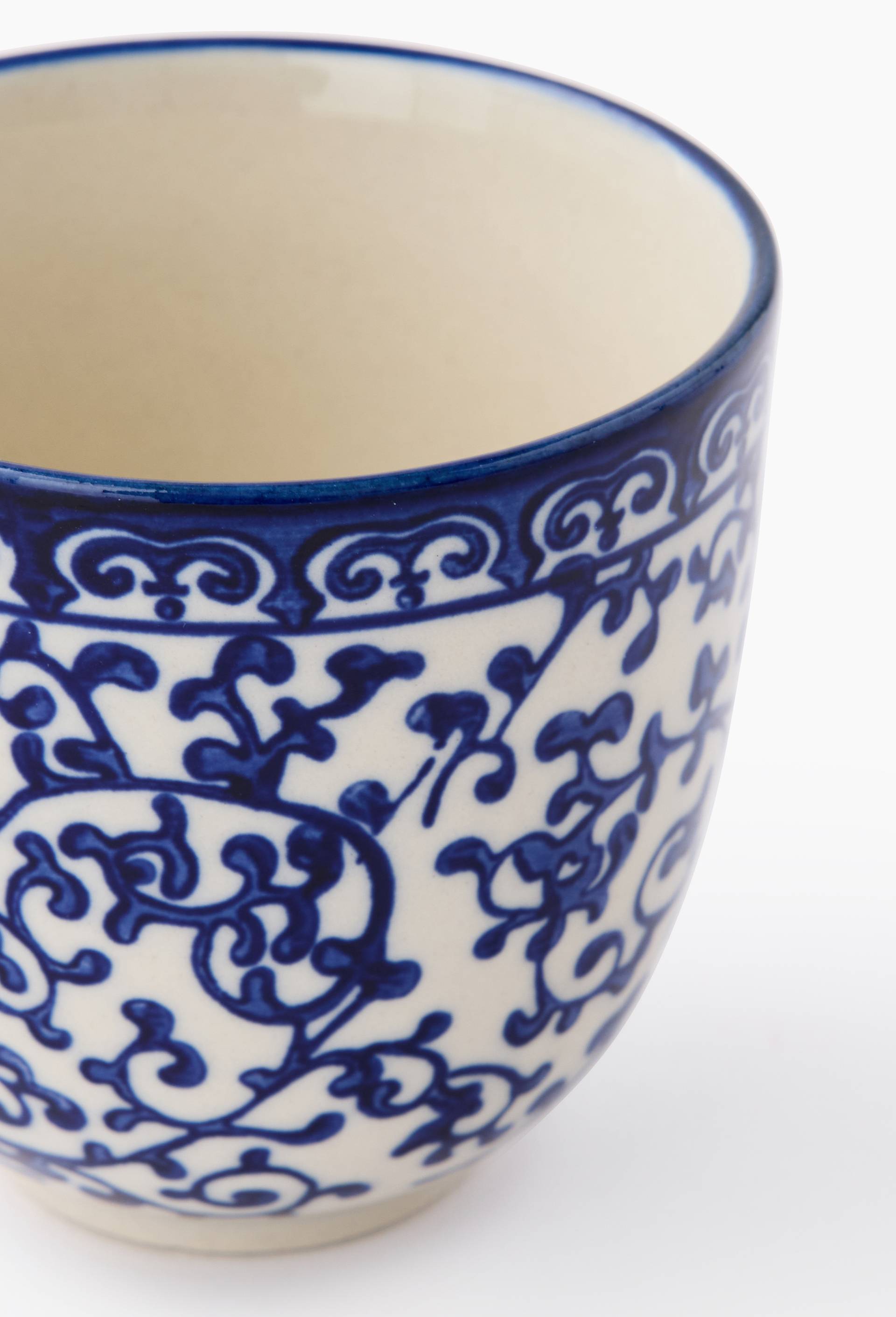 Tasse finition imprim&eacute;e, 15cl, Ecru, large image number 2