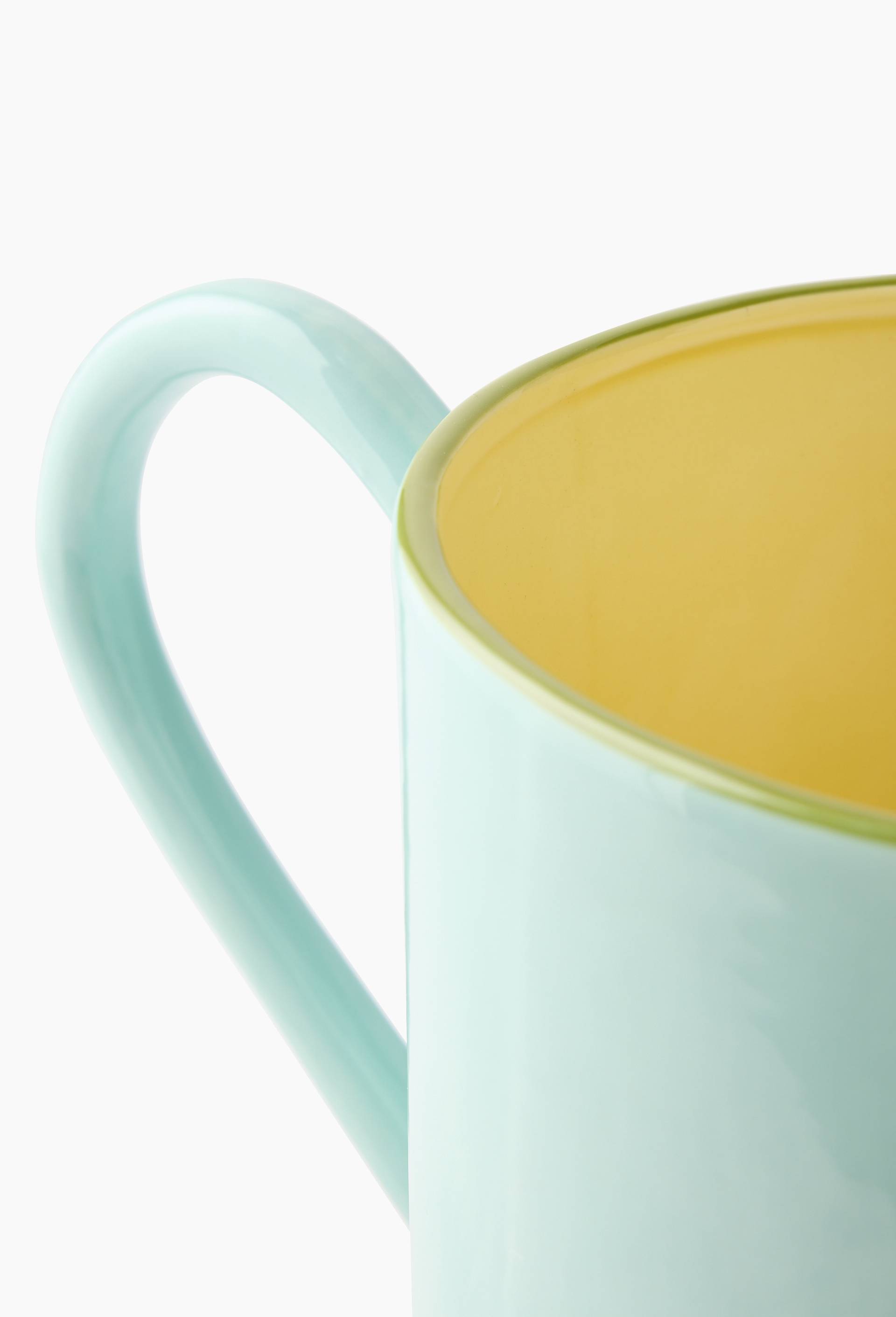 Vase, 38,3 x 17 x 30 cm, en c&eacute;ramique - MARGAUX KELLER X MONOPRIX, Bleu clair, large image number 3.0