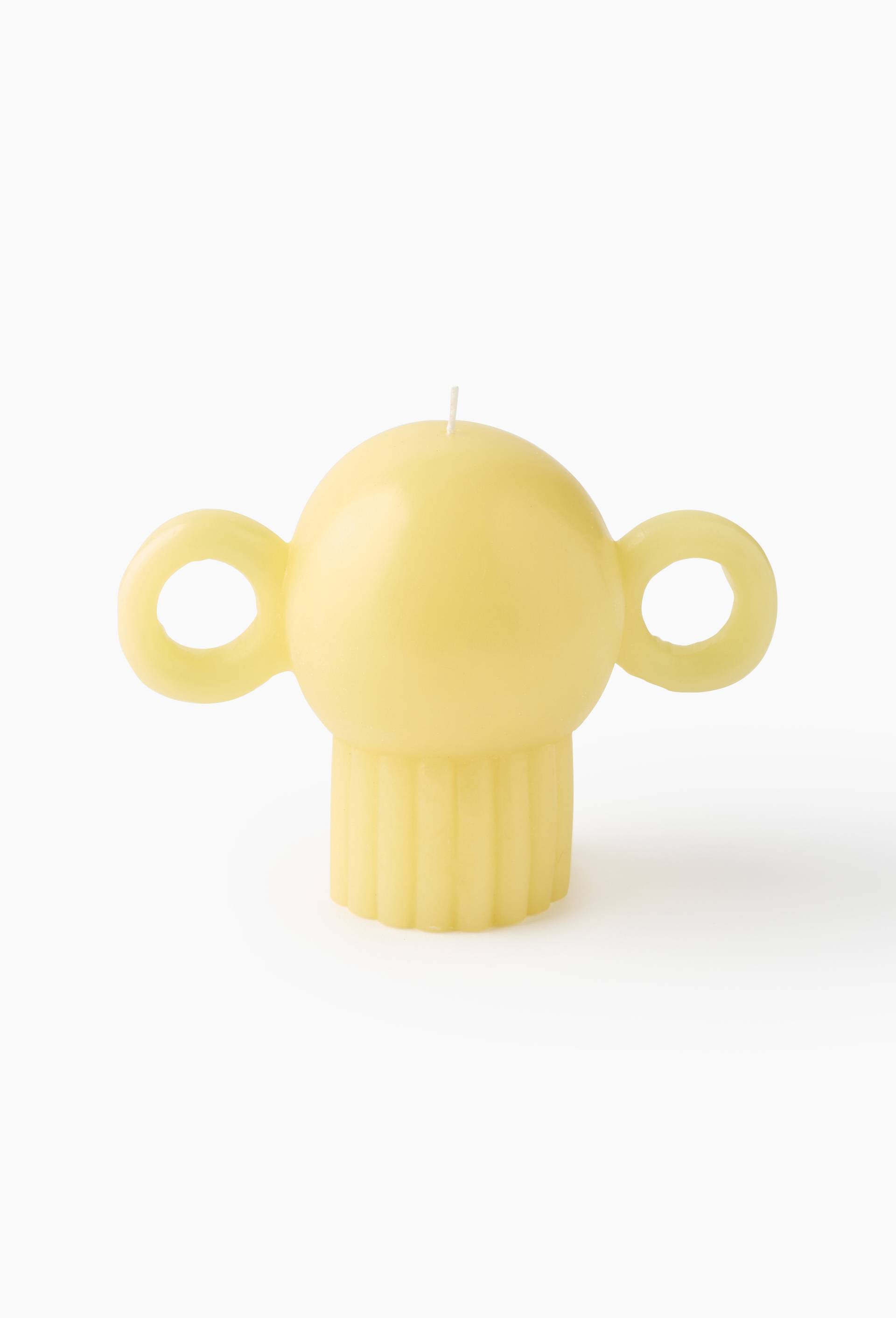 Bougie, 13x19cm - MARGAUX KELLER X MONOPRIX, Jaune clair, large image number 0.0