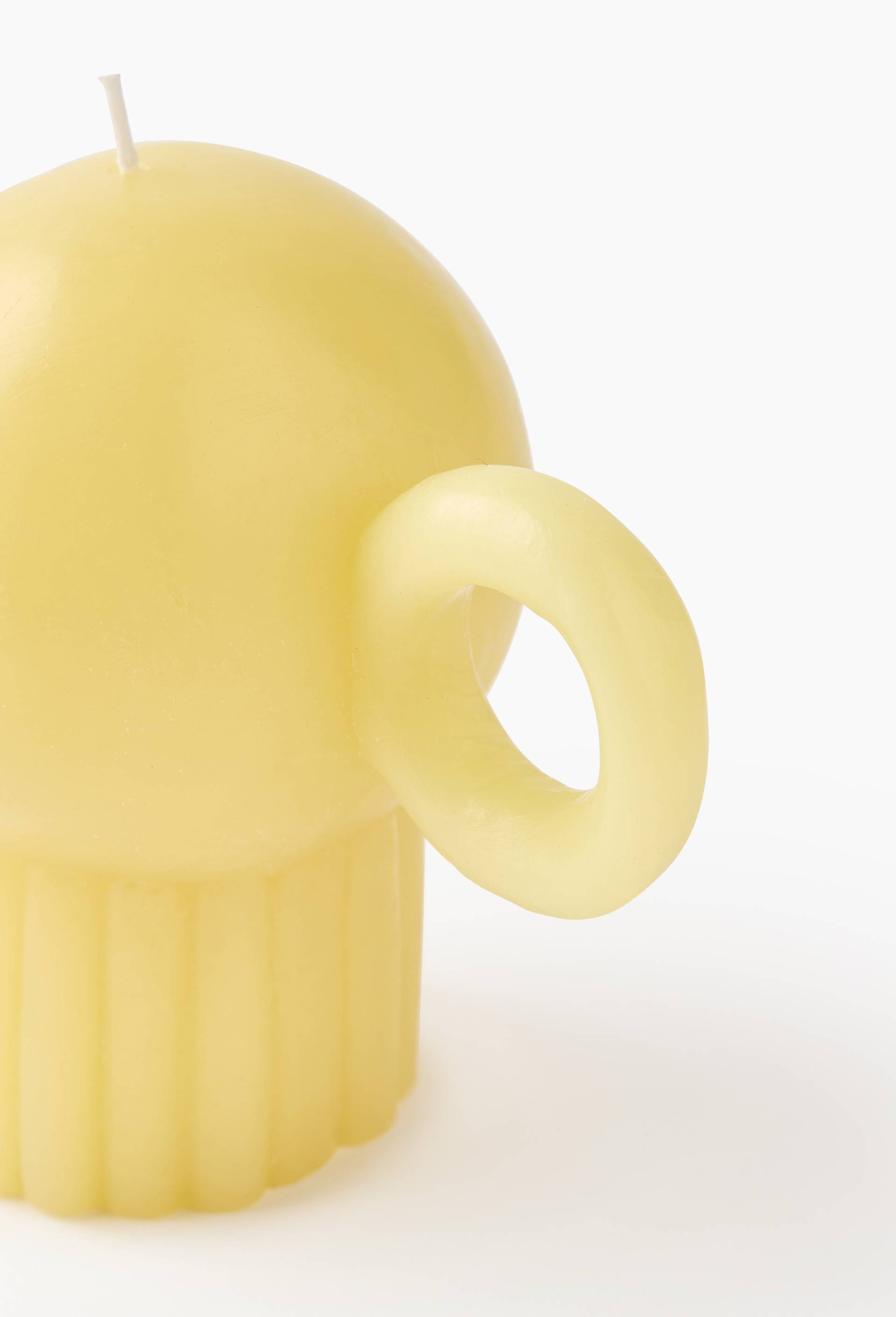 Bougie, 13x19cm - MARGAUX KELLER X MONOPRIX, Jaune clair, large image number 2