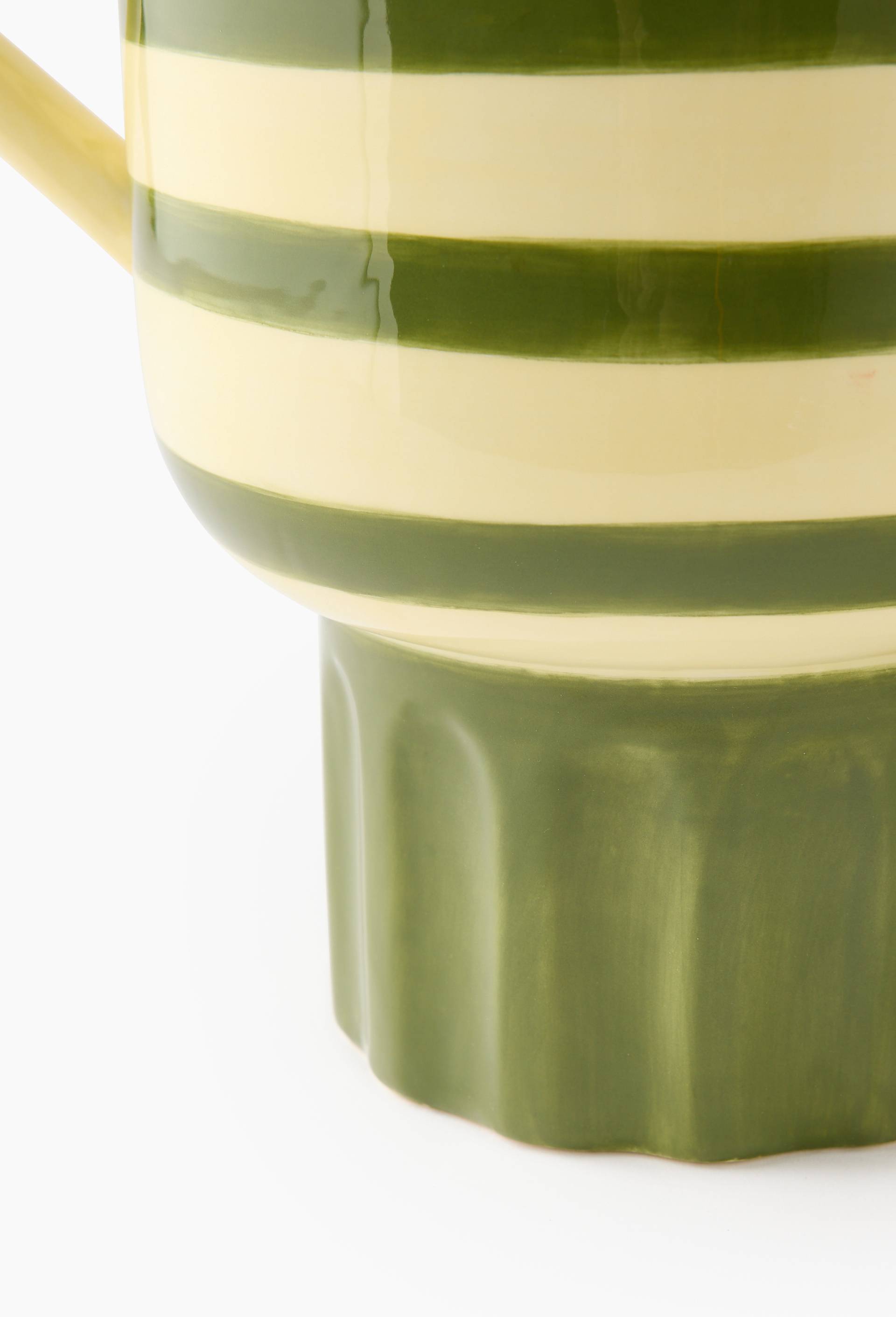 Vase ray&eacute;,  38,3 x 17 x 30 cm , en c&eacute;ramique - MARGAUX KELLER X MONOPRIX, Multicolore, large image number 2
