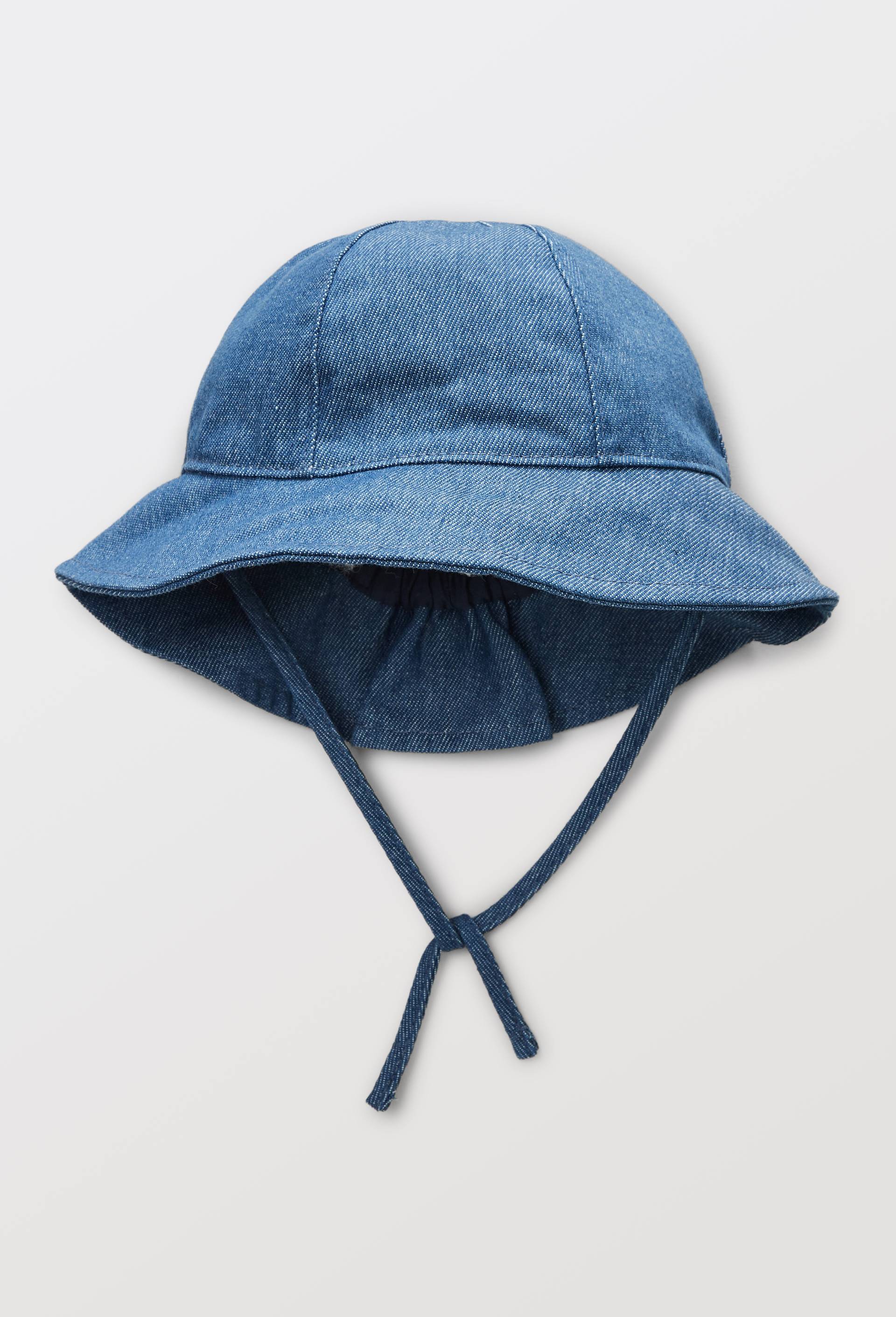 Cloche en chambray de coton, Bleu fonc&eacute;, large image number 0.0