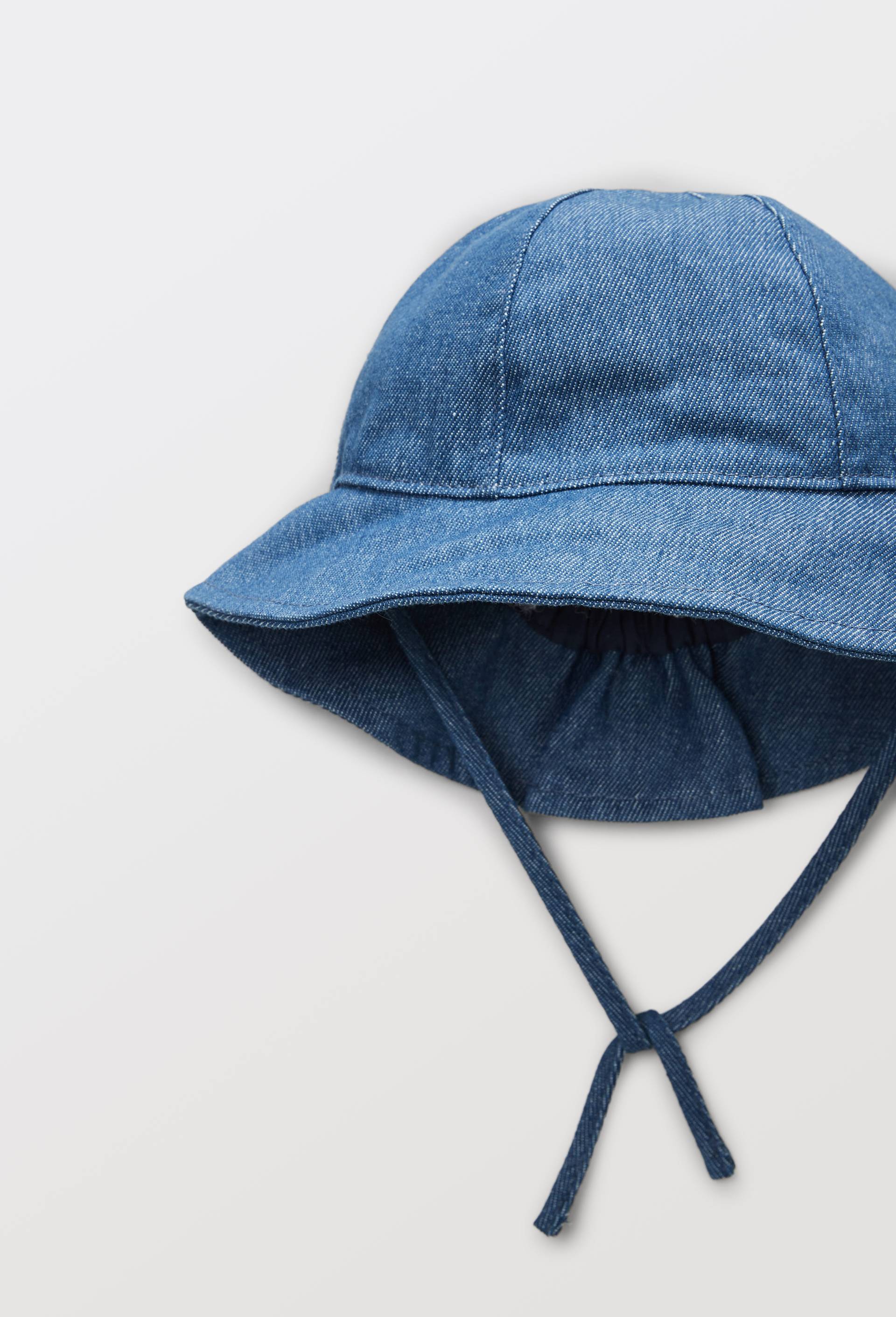 Cloche en chambray de coton, Bleu fonc&eacute;, large image number 1