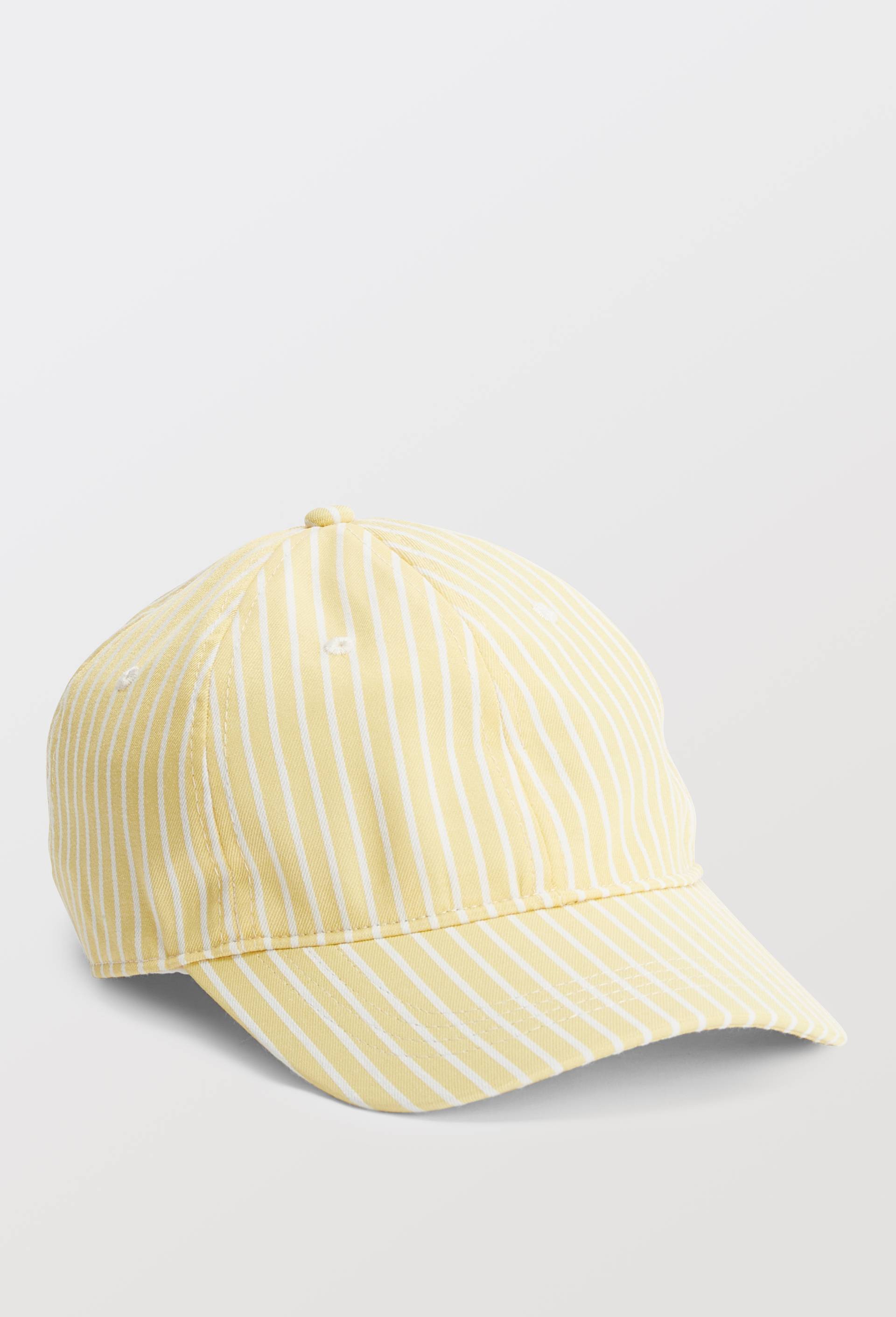 Casquette &agrave; rayures, Jaune clair, large image number 0