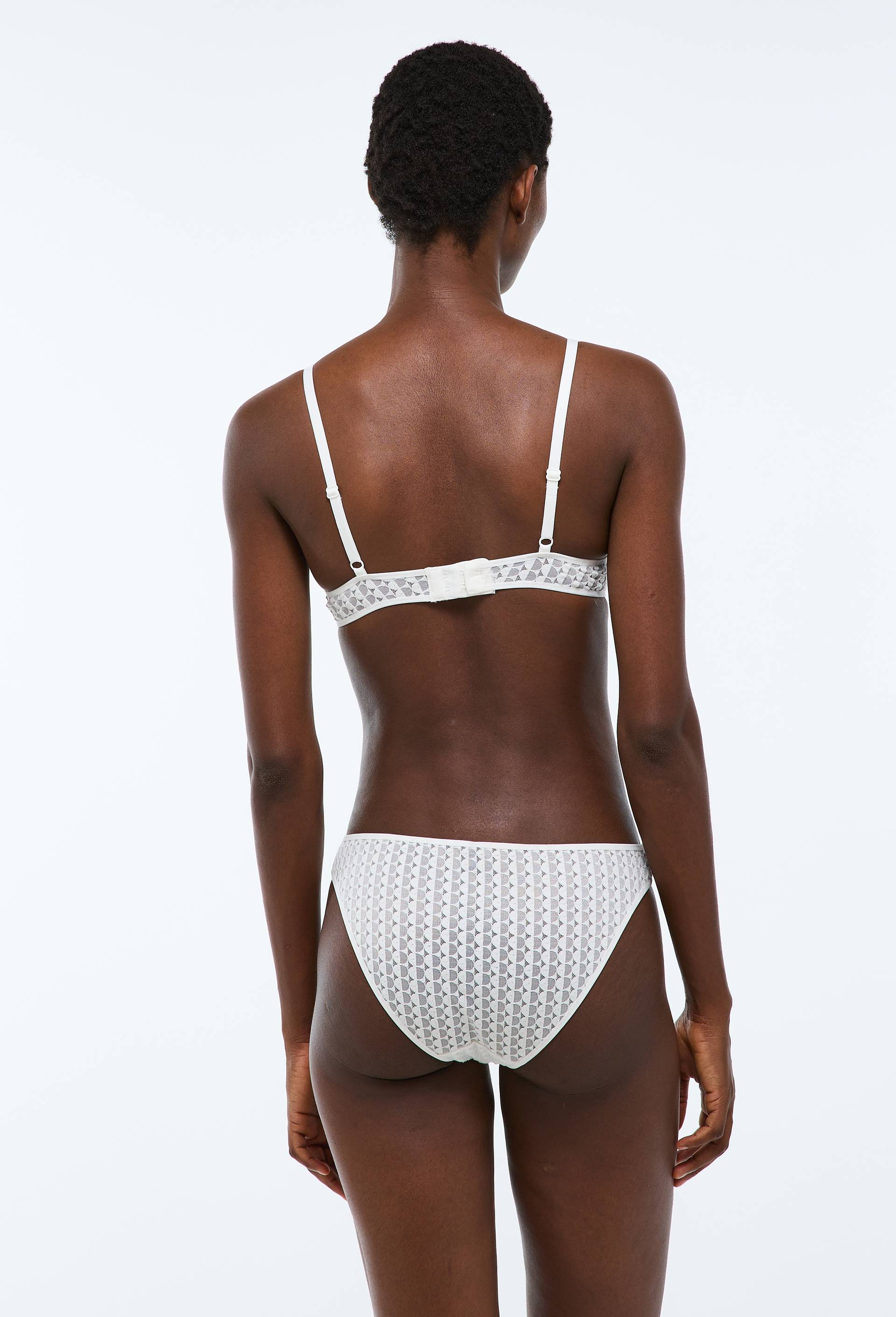 Culotte PAOLINA en dentelle, Ecru, large image number 1