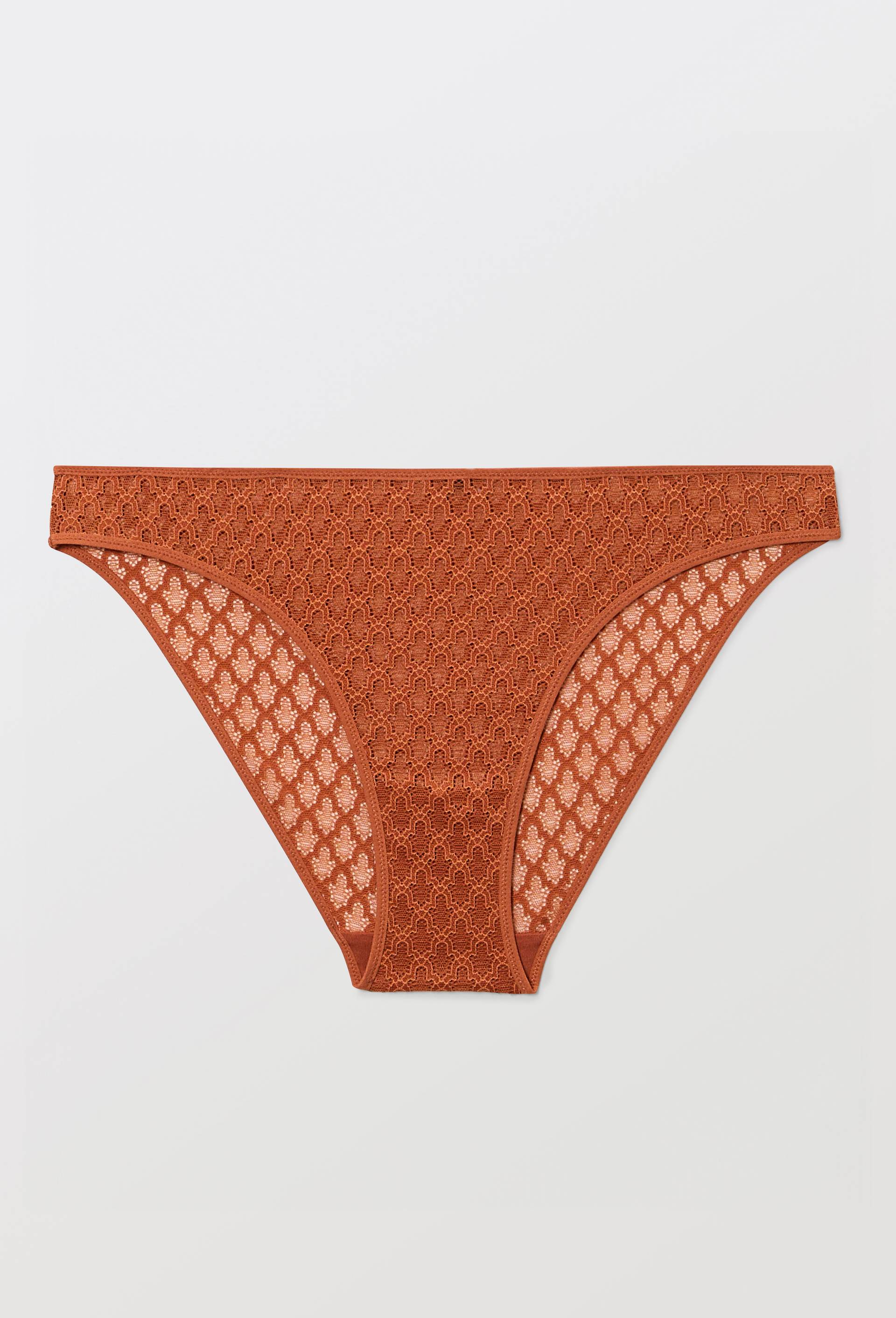 Culotte MELLA en dentelle, Orange fonc&eacute;, large image number 2