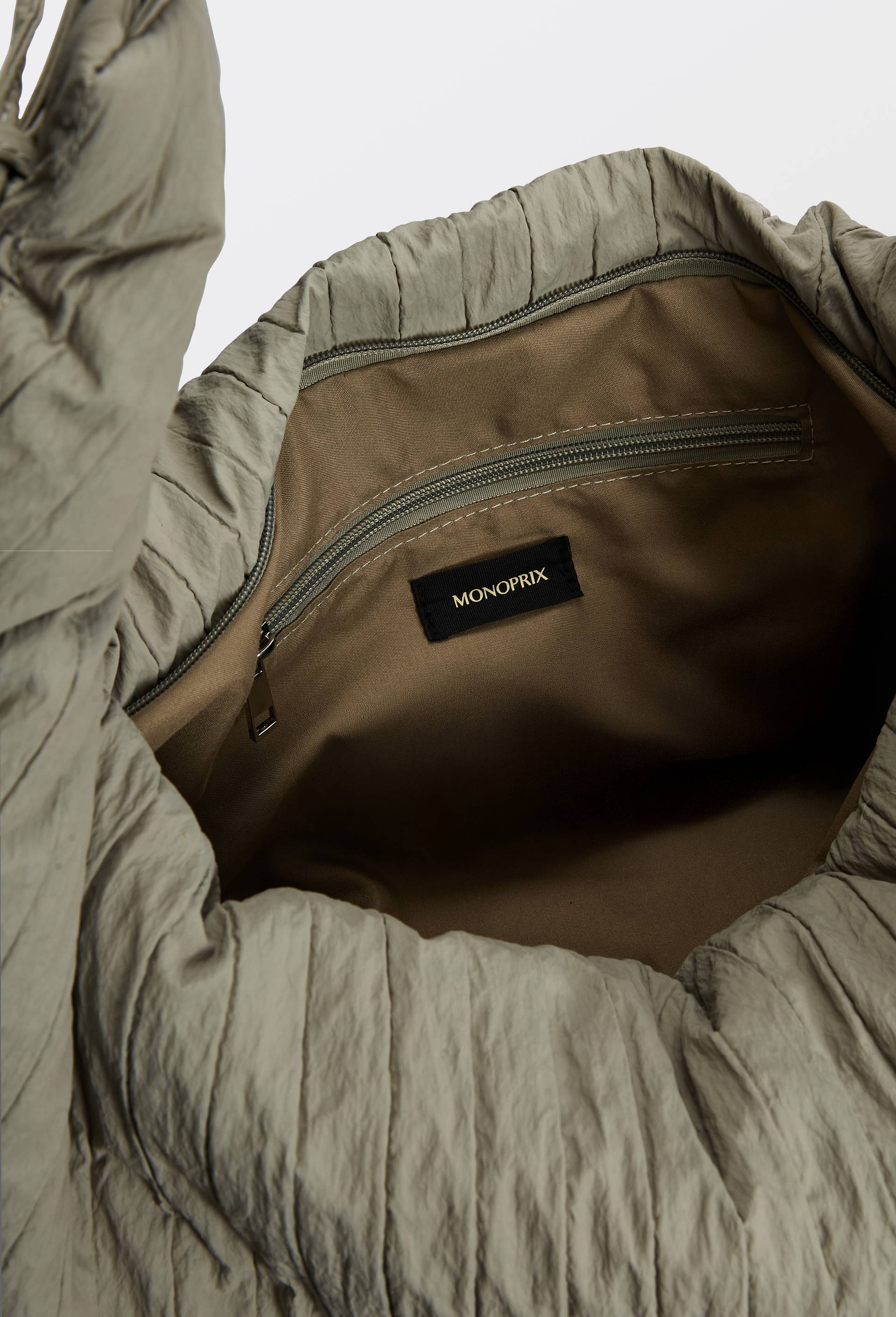 Sac asym&eacute;trique port&eacute; travers, Vert, large image number 4