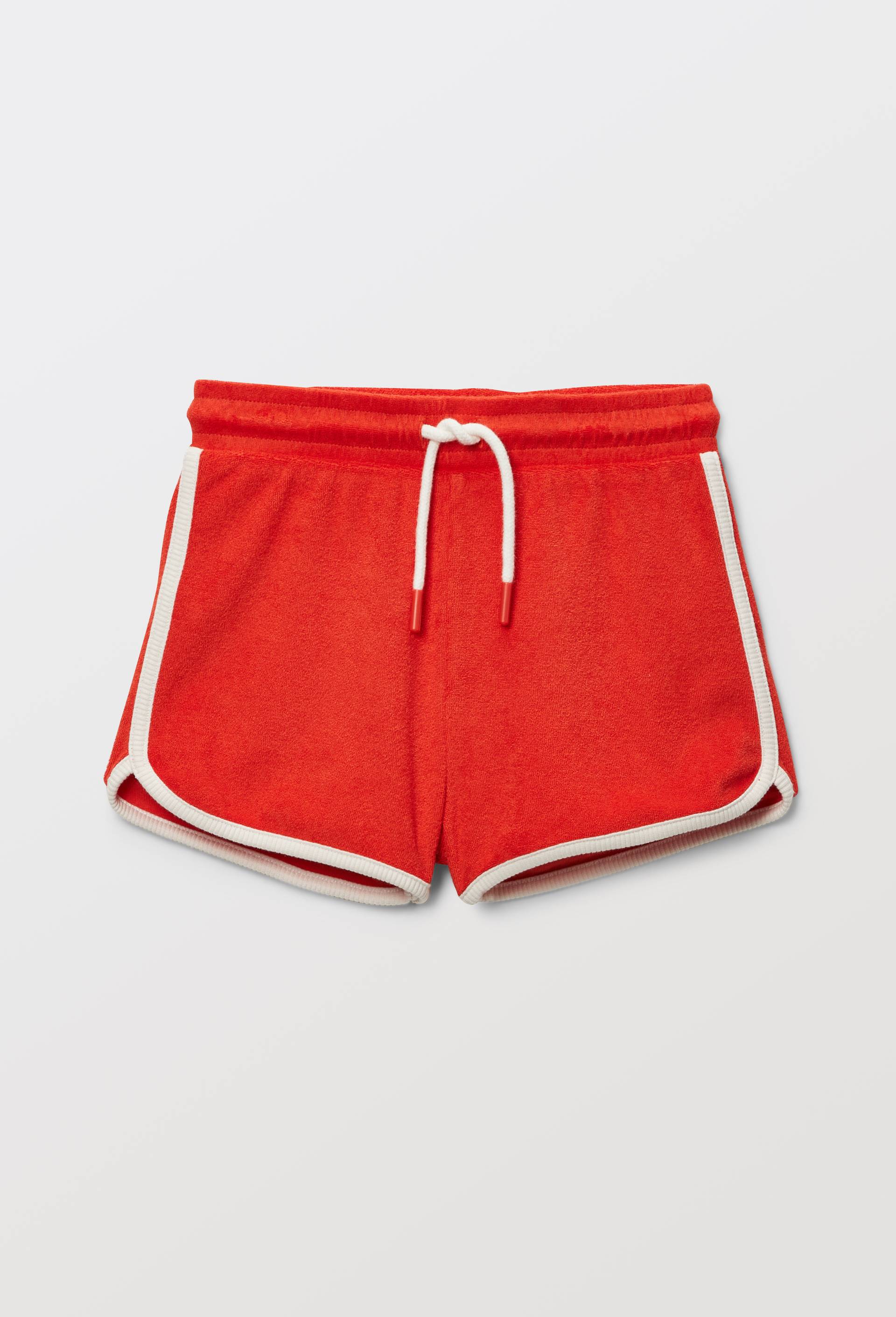 Short uni en coton BIO GOTS, Orange, large image number 0