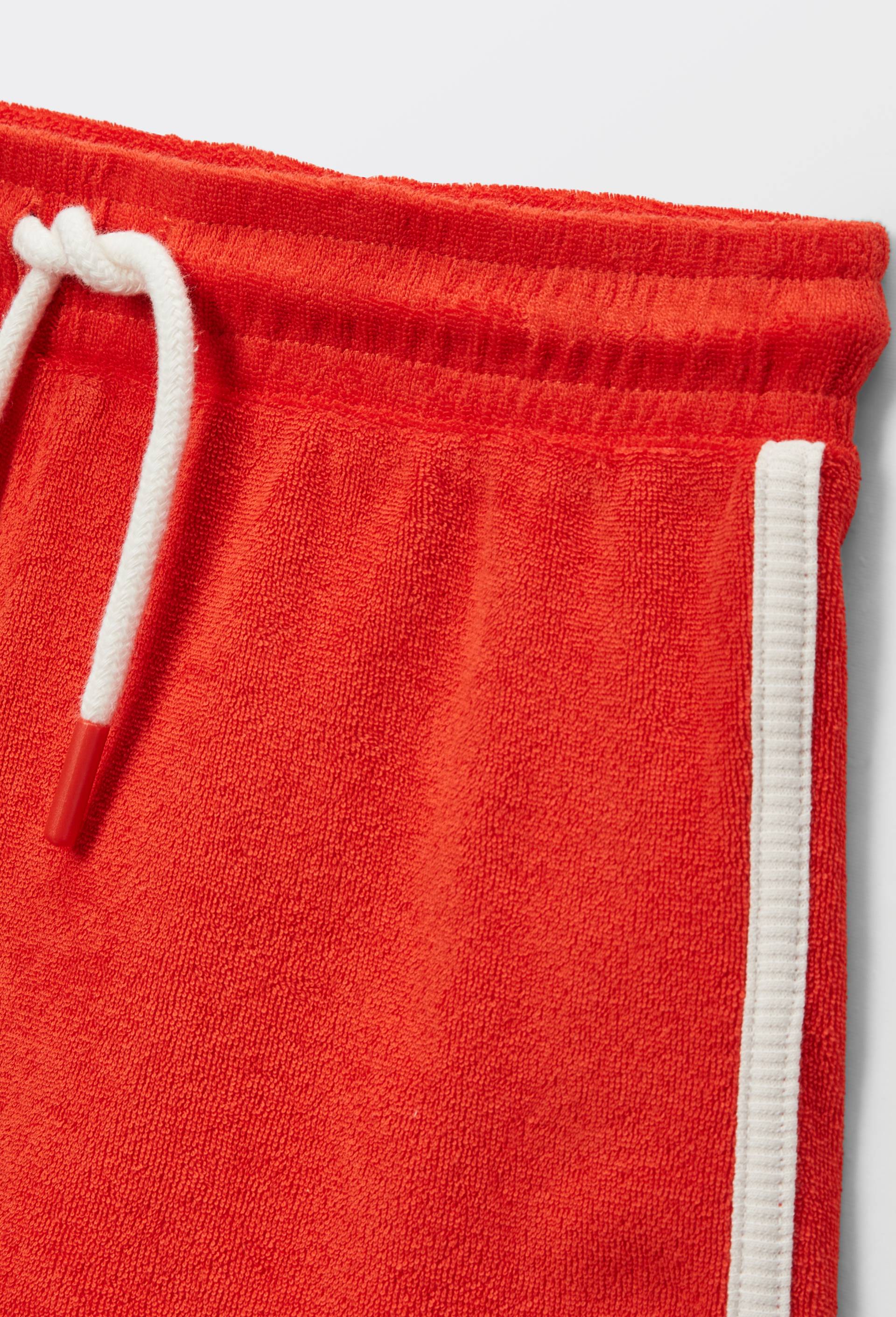 Short uni en coton BIO GOTS, Orange, large image number 2.0