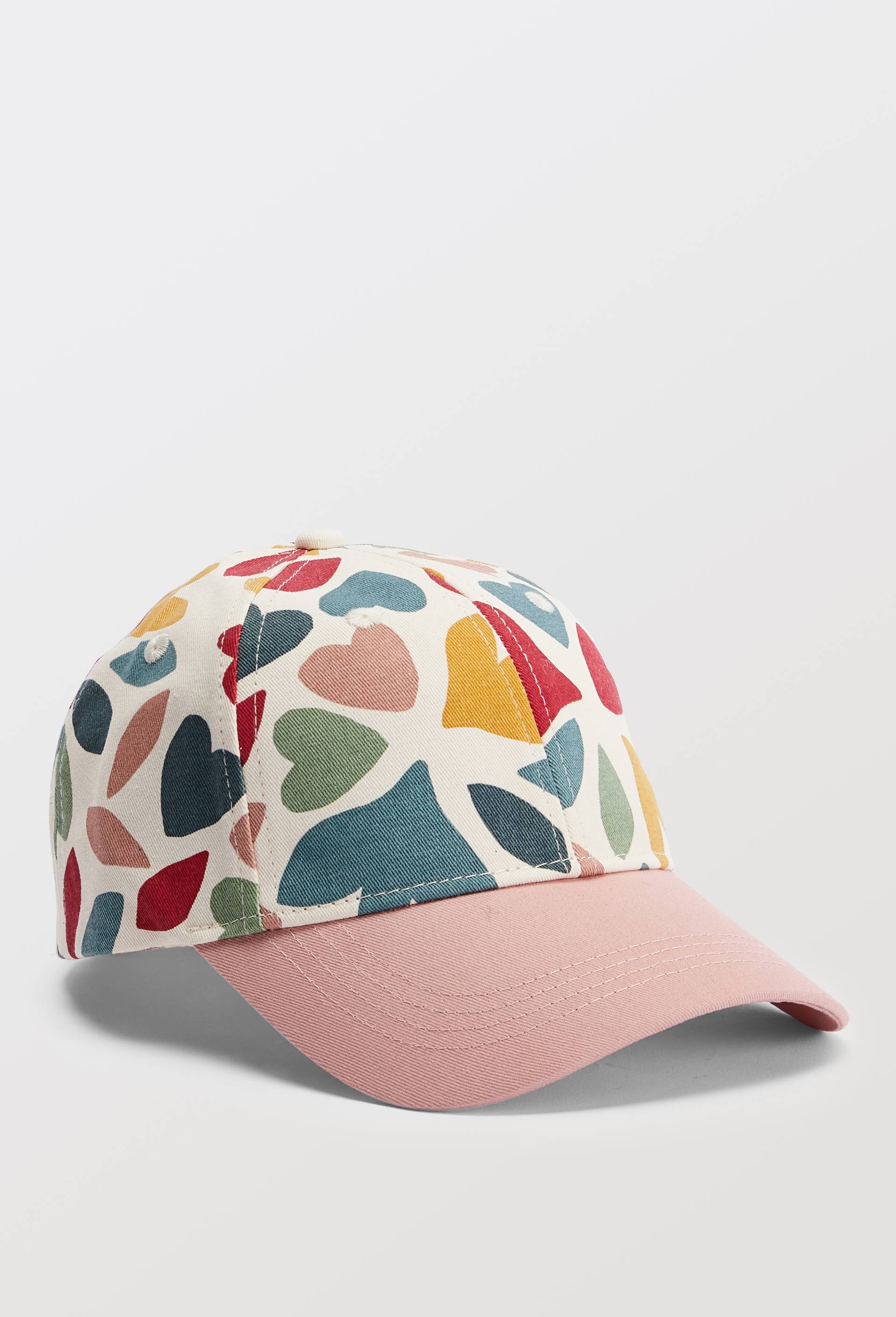 Casquette en coton imprim&eacute;, Beige clair, large image number 0