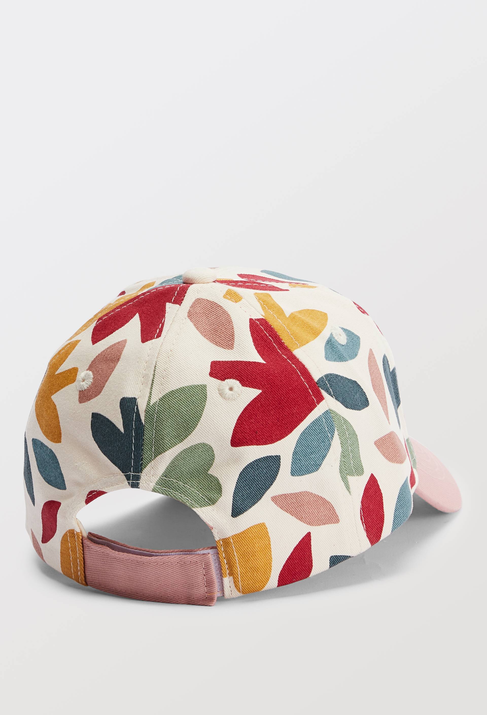 Casquette en coton imprim&eacute;, Beige clair, large image number 1.0
