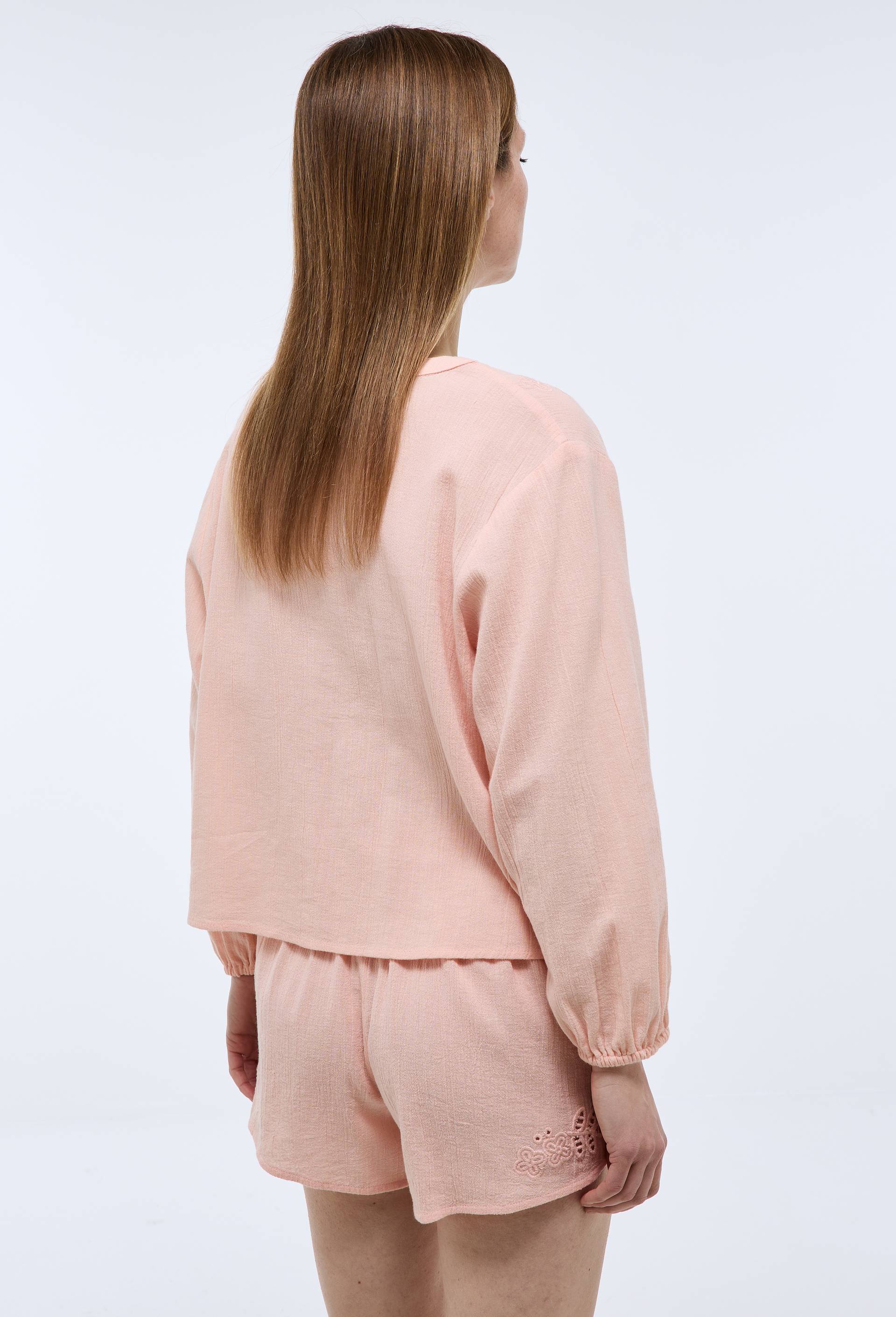 Top uni en coton bio GOTS, Rose, large image number 1.0