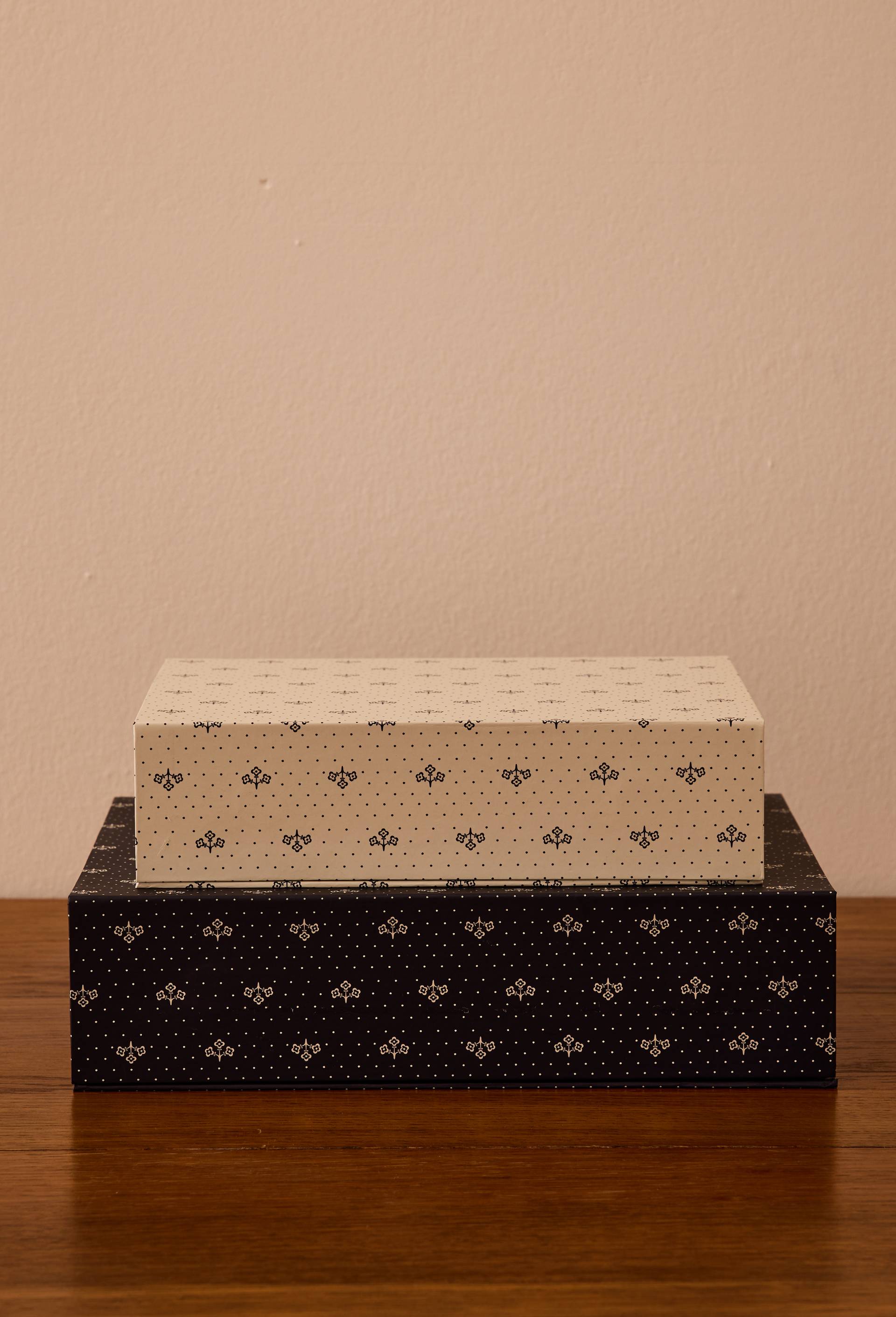 Boite de rangement A5, Bleu fonc&eacute;, large image number 2.0