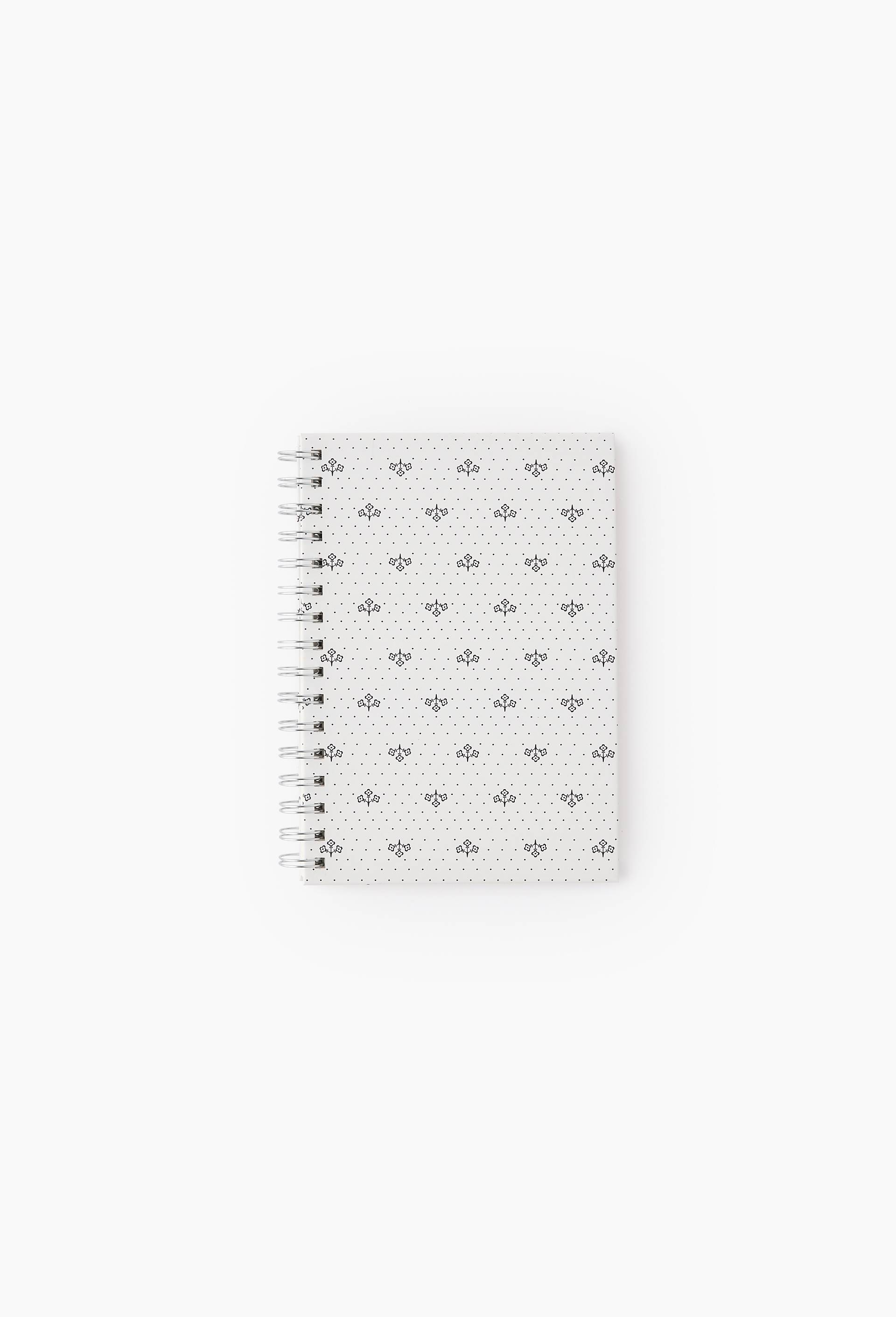 Carnet A5, 80 pages, reliure spirale, Ecru, large image number 0