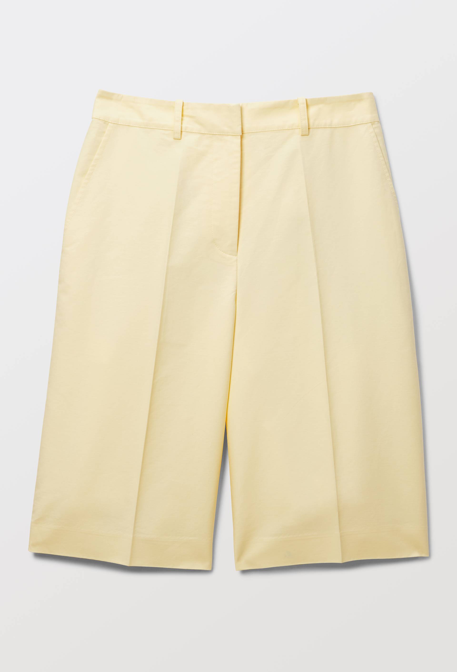 Bermuda en coton, Jaune clair, large image number 5