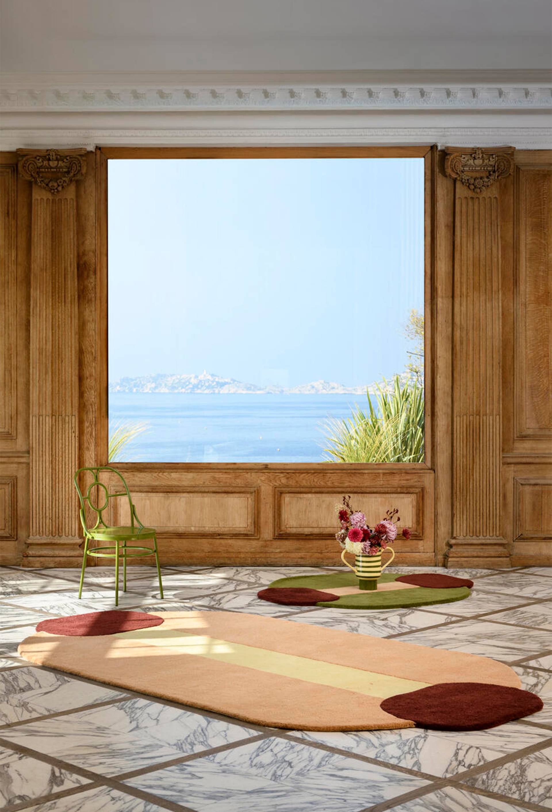 Exclu web - Tapis, 165 x 310cm, en laine - MARGAUX KELLER X MONOPRIX, Multicolore, large image number 4