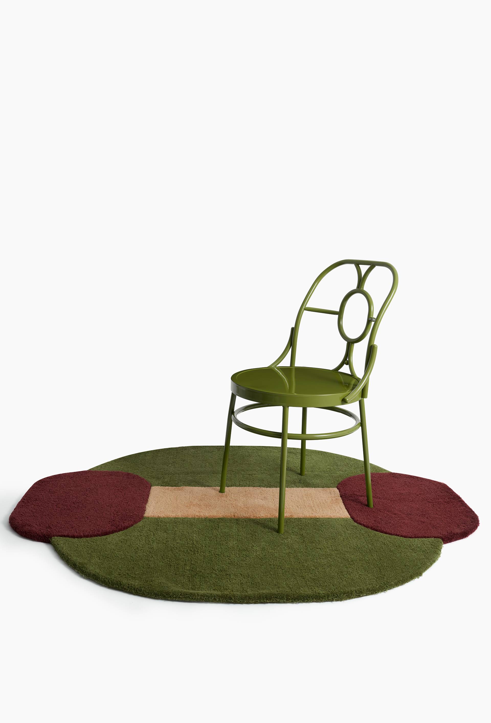 Tapis, 130 x 160cm, en laine - MARGAUX KELLER X MONOPRIX, Multicolore, large image number 1