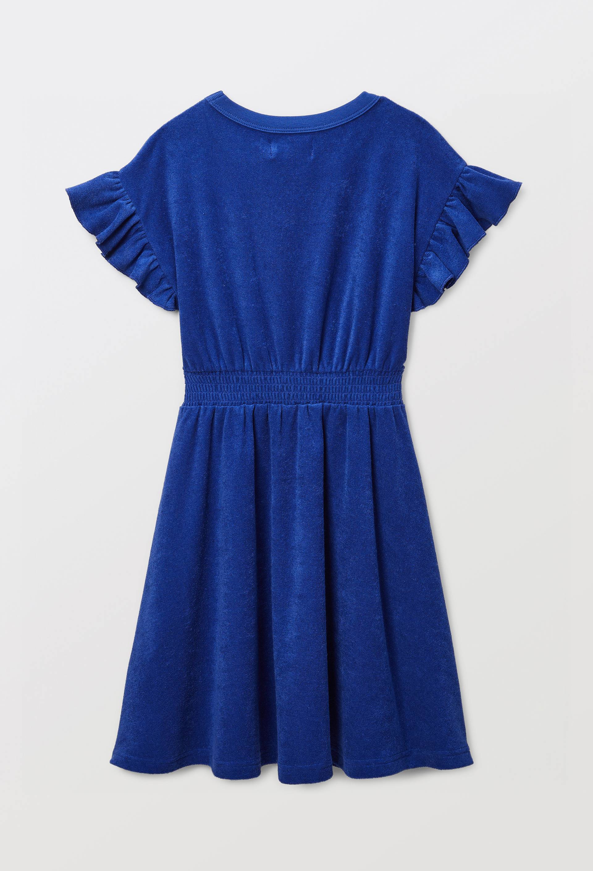 Robe en &eacute;ponge, Bleu, large image number 4