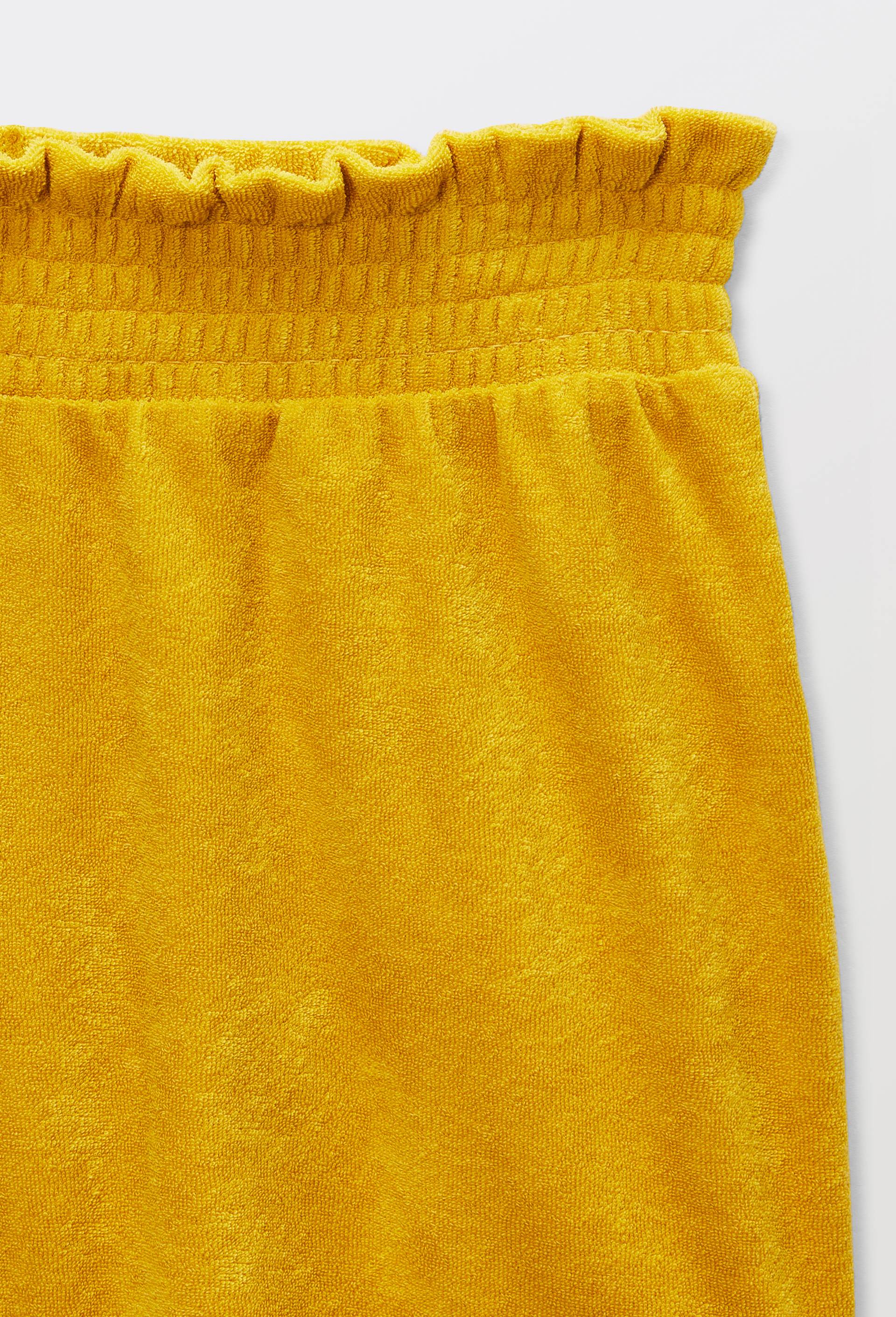 Short uni en &eacute;ponge, Jaune, large image number 3